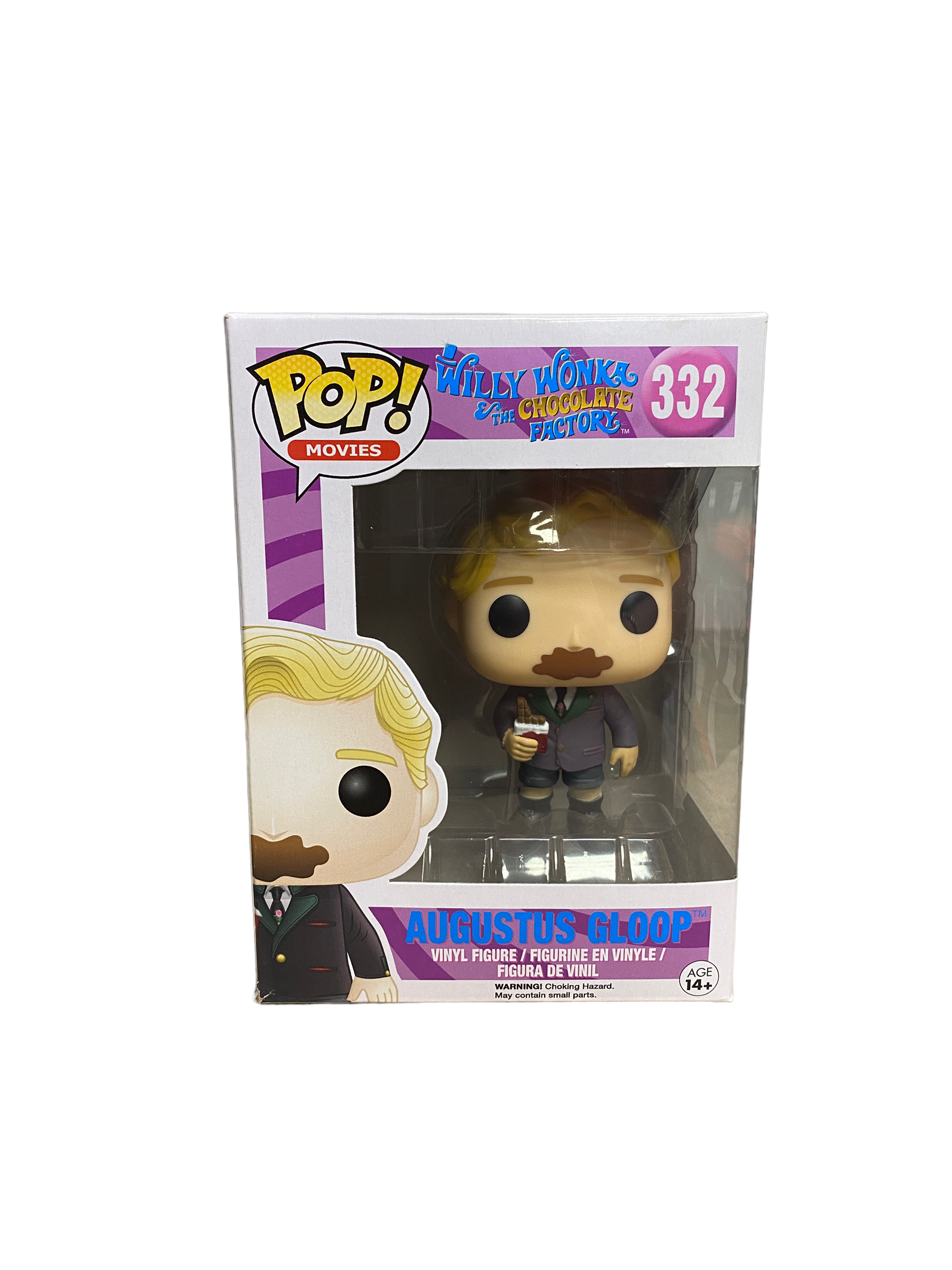 Augustus Gloop #332 Funko Pop! - Willy Wonka & The Chocolate Factory - 2016 Pop! - Condition 7.5/10