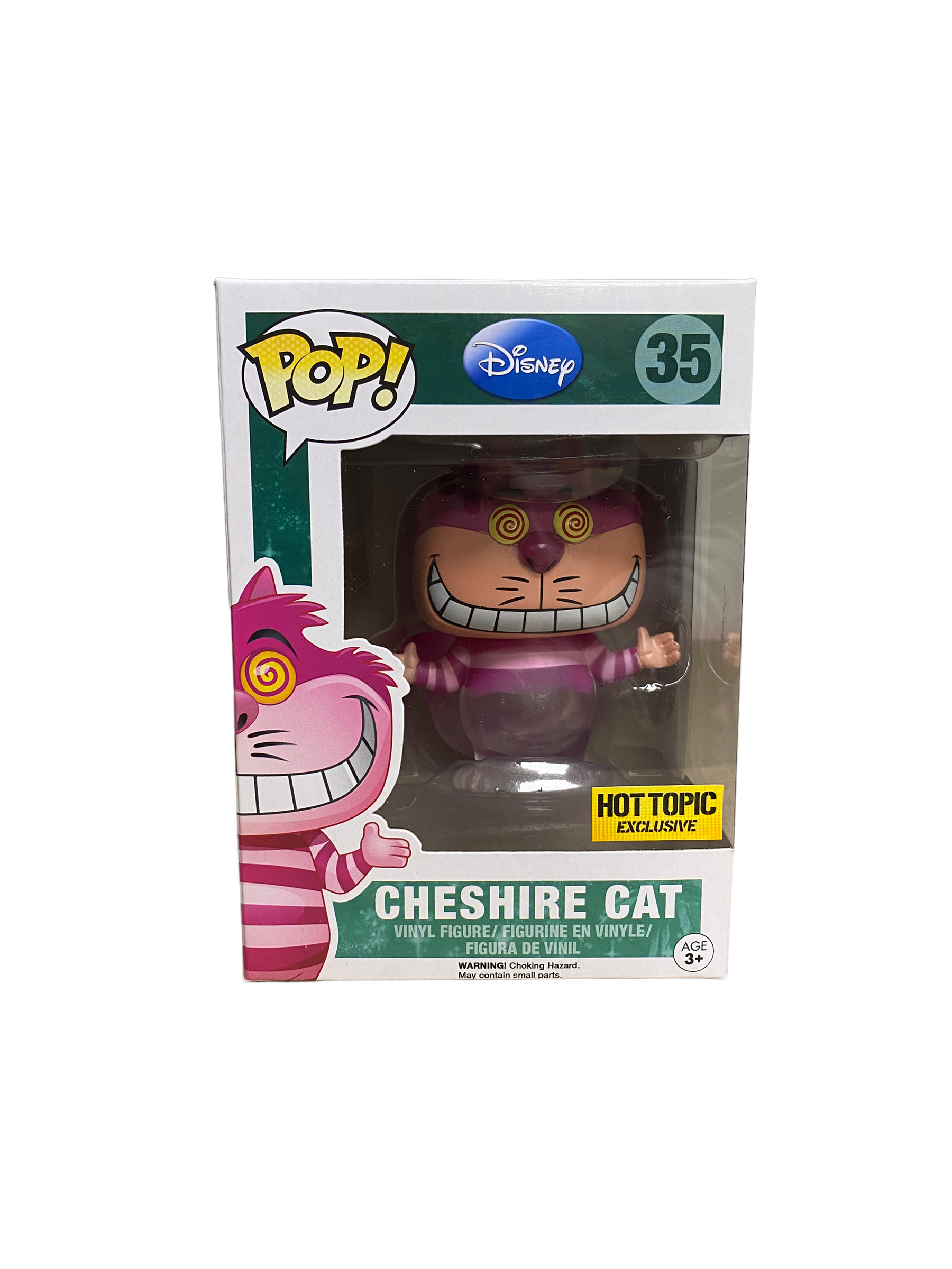 Cheshire Cat #35 (Fading) Funko Pop! - Disney Series 3 - Hot Topic Exclusive - Condition 8.5/10