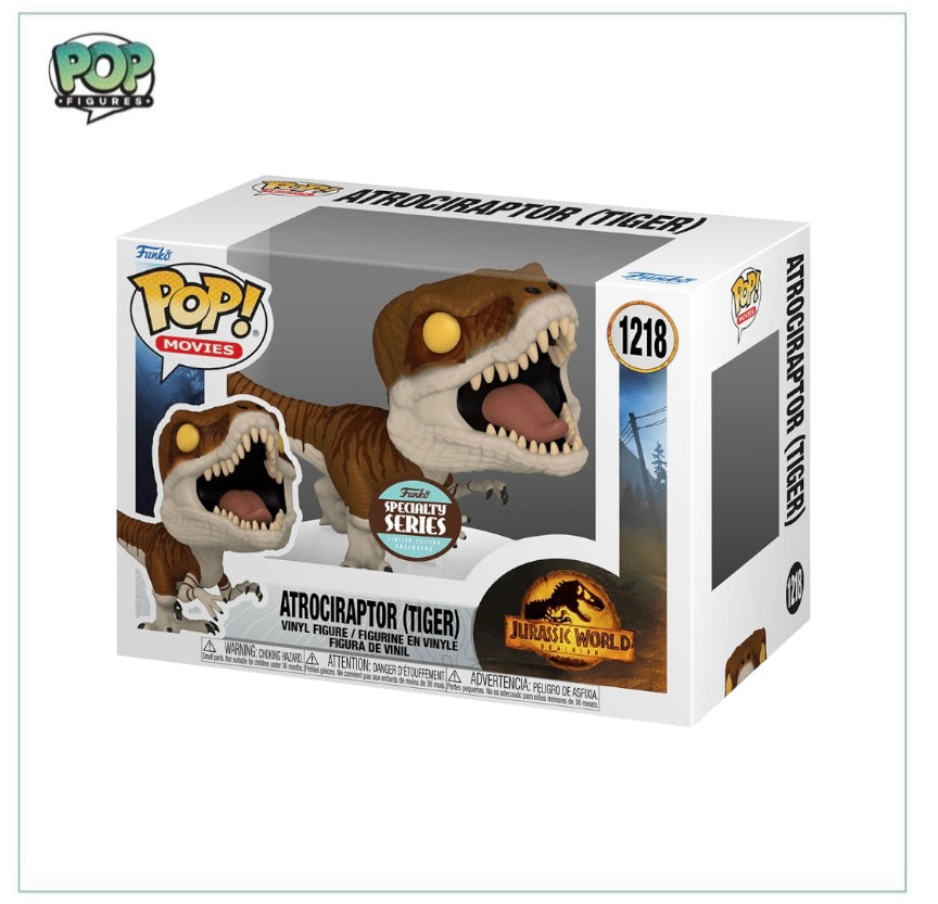 Atrociraptor (Tiger) #1218 Funko Pop! - Jurassic World Dominion - Specialty Series