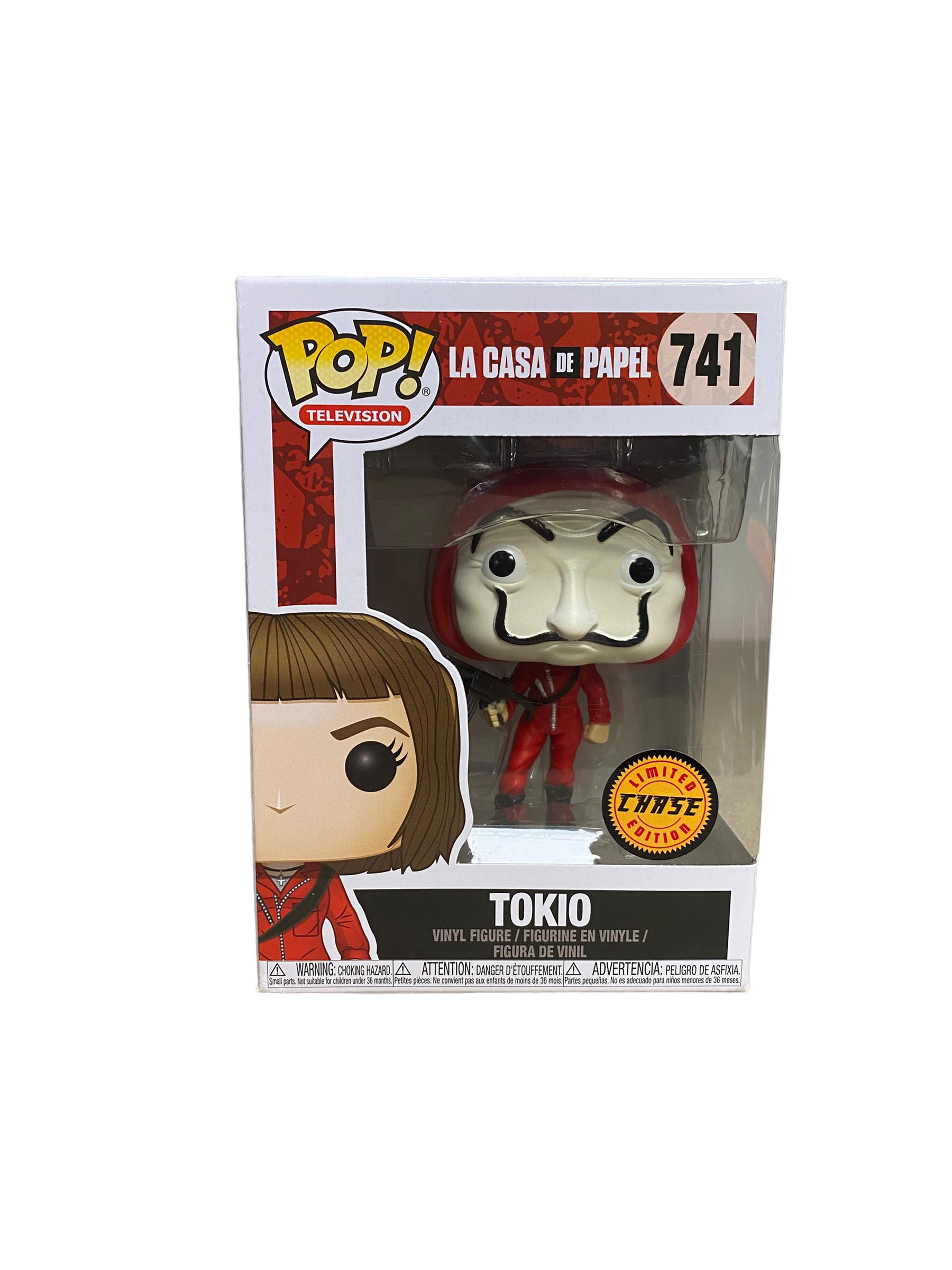Tokio #741 (Masked Chase) Funko Pop! - La Casa Del Papel - 2022 Pop! - Condition 8.5/10