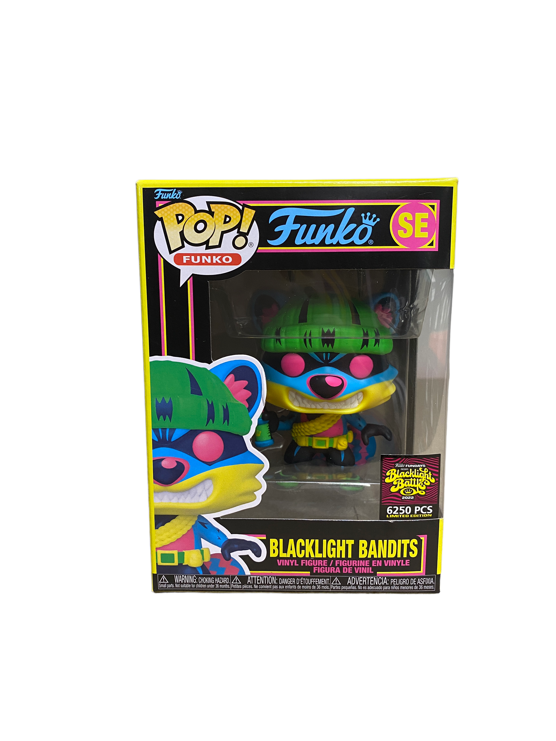 Blacklight Bandits (Blacklight) Funko Pop! - SDCC 2022 Box Of Fun Exclusive LE6250 Pcs - Condition 8.75/10