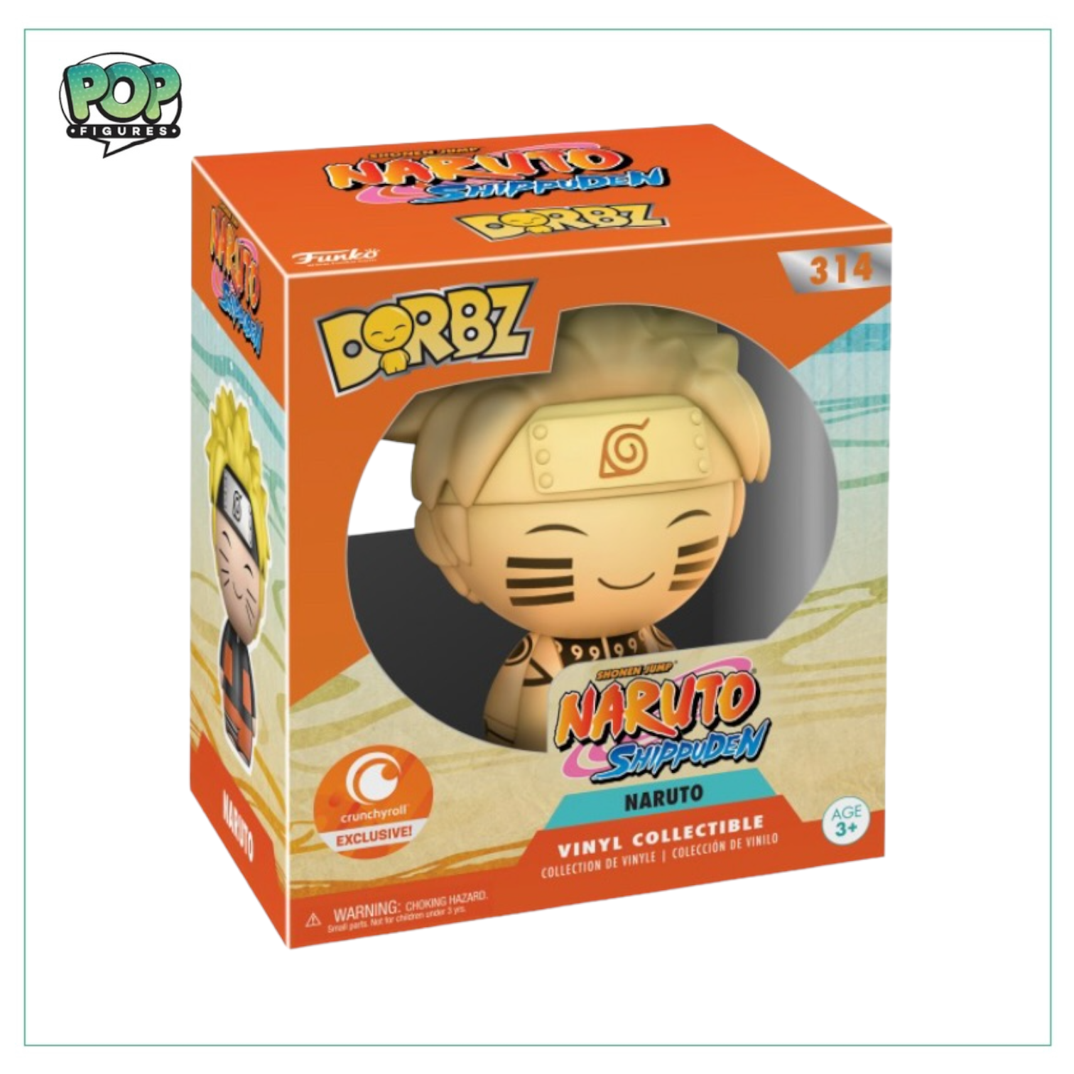 Naruto #314 Funko Dorbz! Naruto Shippuden, Exclusive