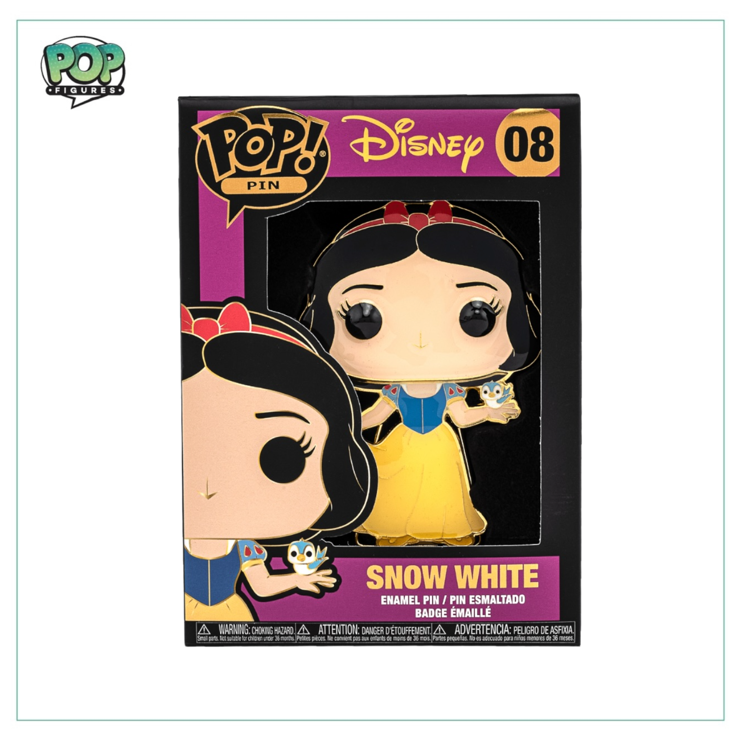 Snow White #08 Funko Enamel Pin! Disney