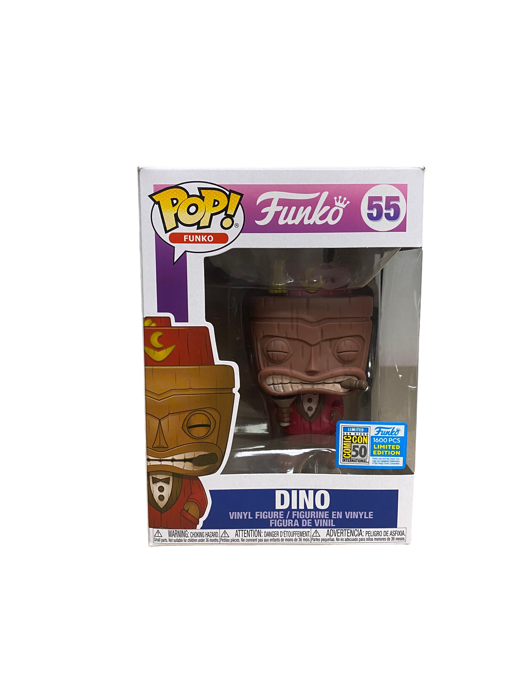 Dino #55 Funko Pop! - Spastik Plastik - SDCC 2019 Official Convention Exclusive LE1600 Pcs - Condition 8.5/10