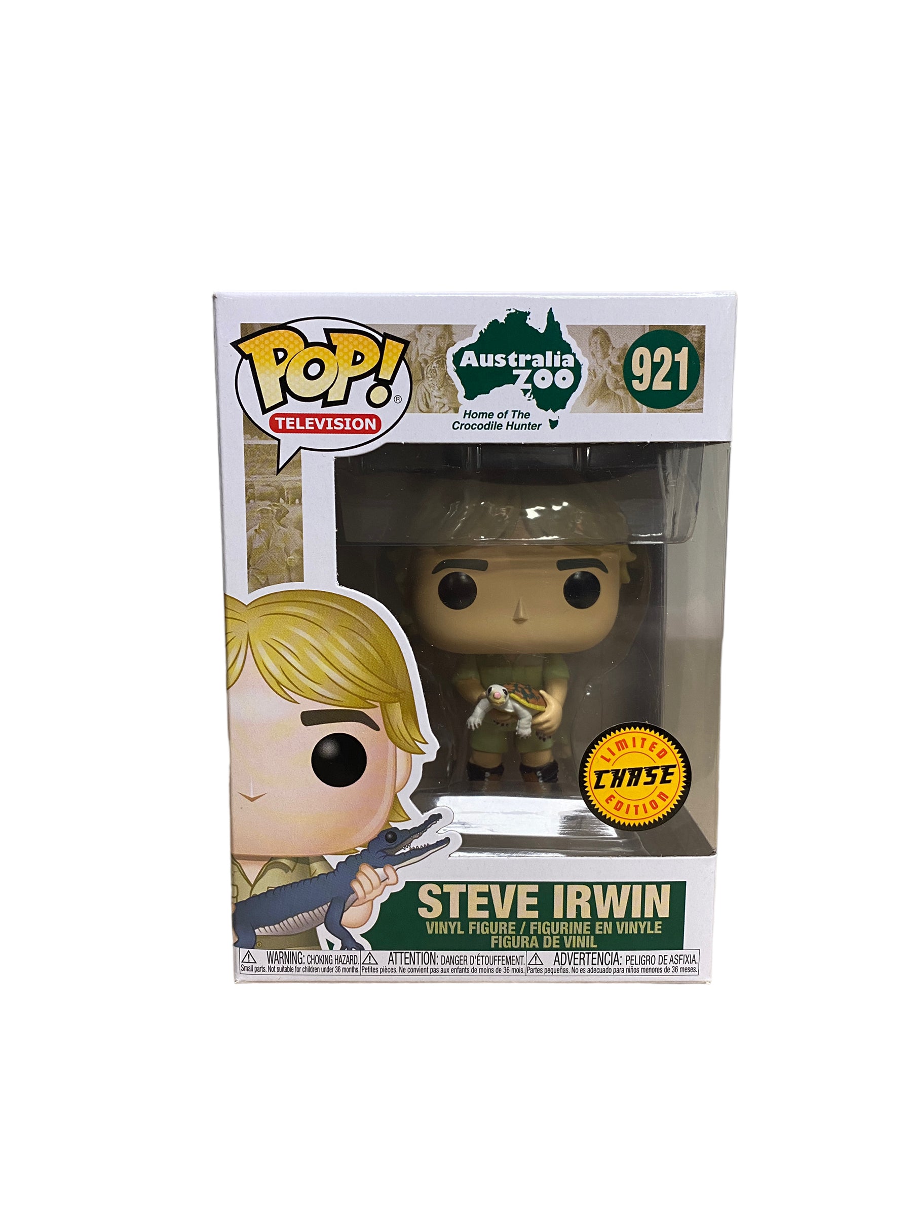 Steve Irwin #921 (Chase) Funko Pop! - Australia Zoo - Condition 8.75/10