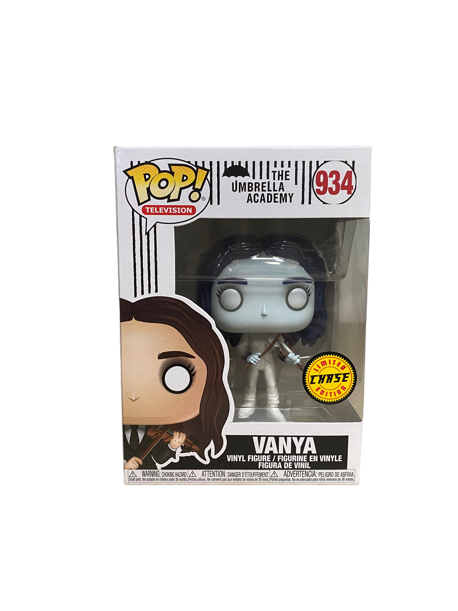 Vanya #934 (White Violin Chase) Funko Pop! - The Umbrella Academy - Condition 8.75/10
