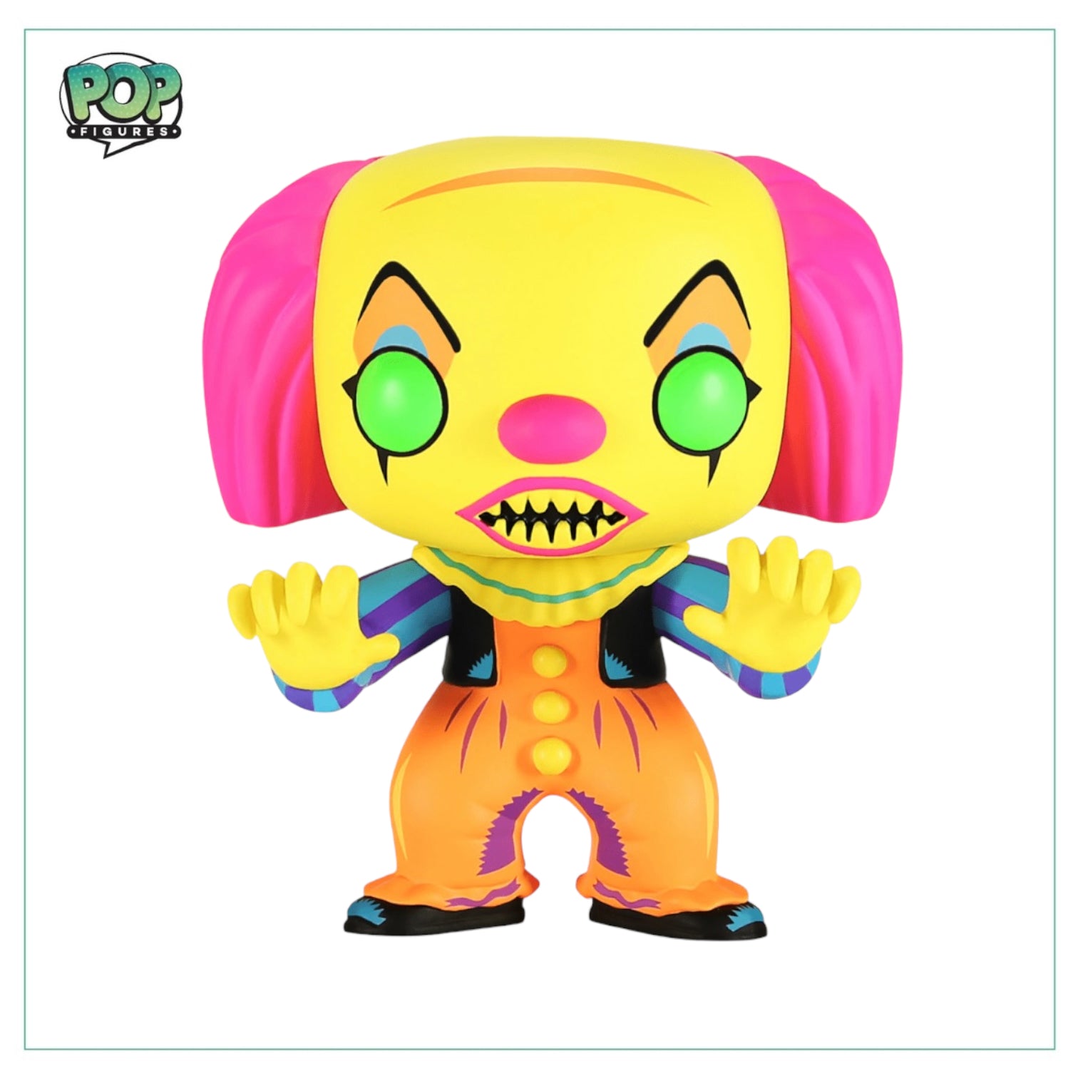 Pennywise #55 Funko Pop! - IT The Movie - Blacklight - Special Edition
