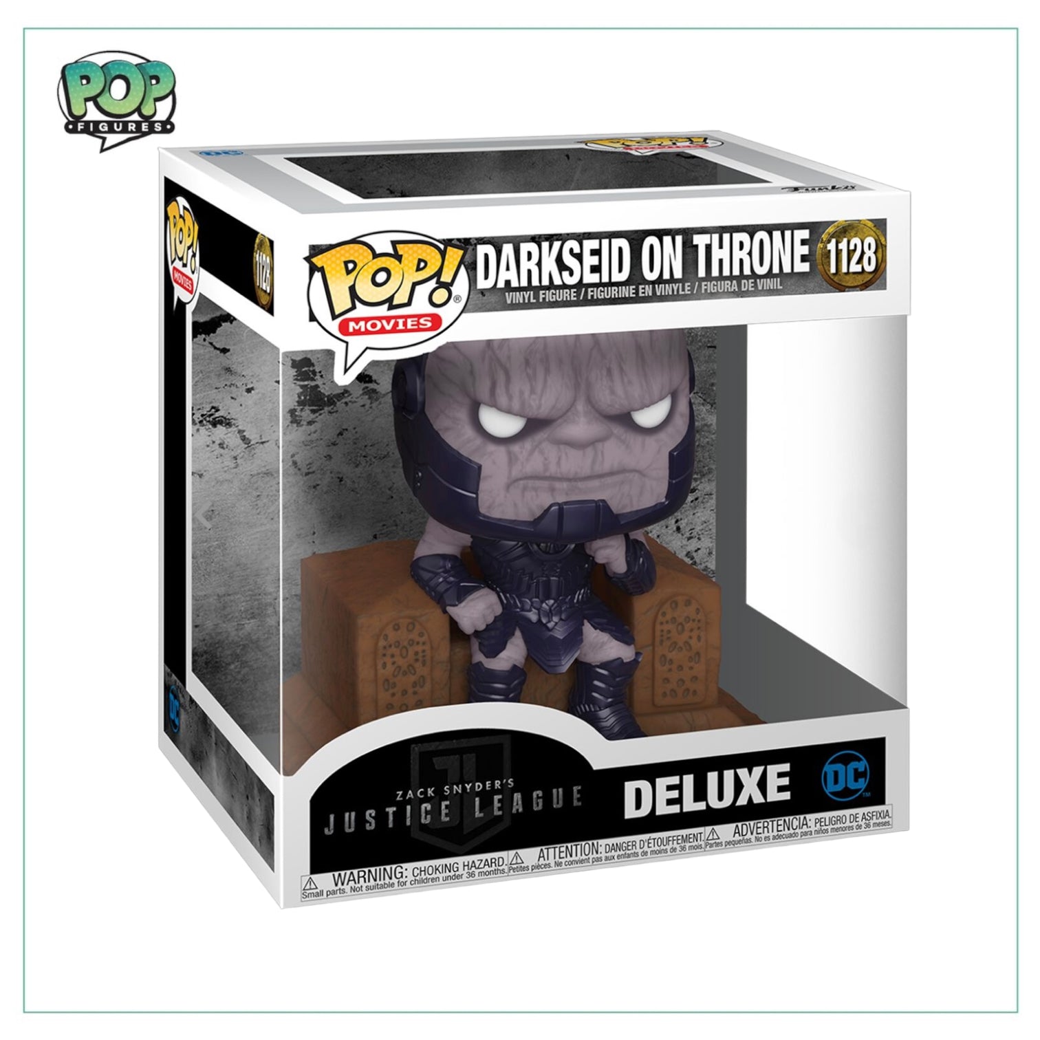 Darkseid On Throne #1128 Deluxe Funko Pop! Dc Comics - Zack Snyder's Justice League