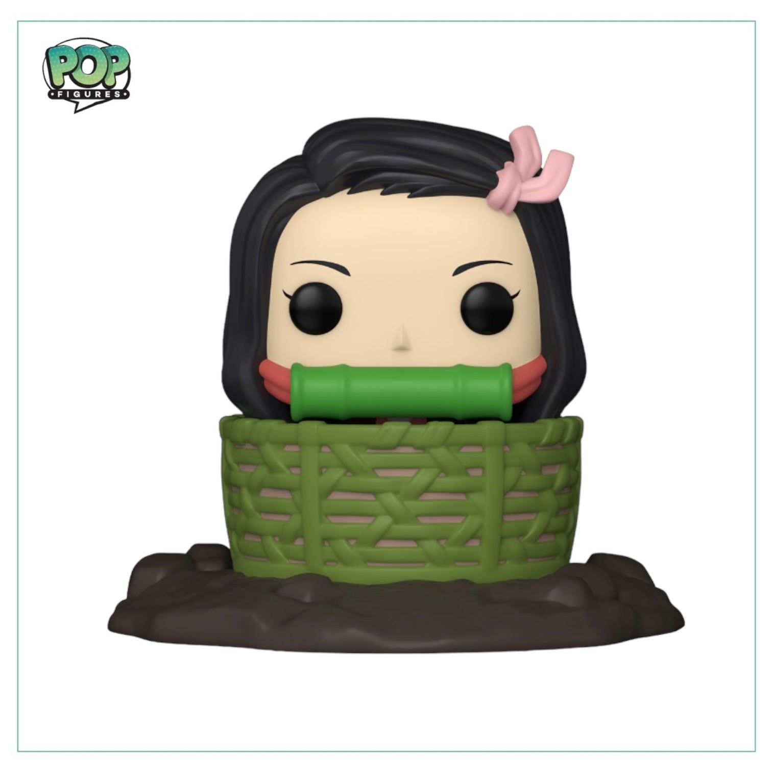 Nezuko Kamado in Basket #1309 Deluxe Funko Pop! - Demon Slayer - Hot Topic Exclusive