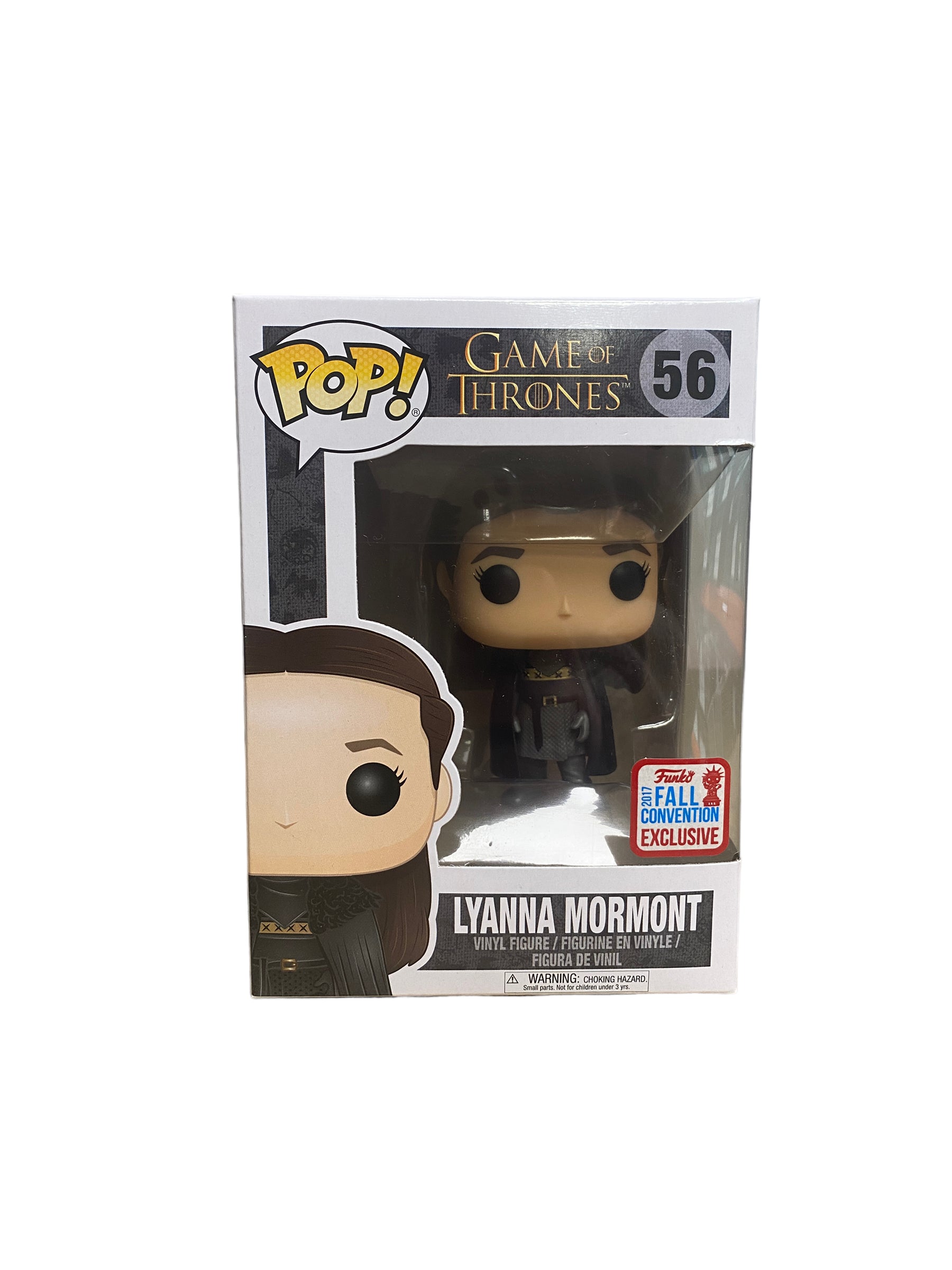Lyanna Mormont #56 Funko Pop! - Game Of Thrones - NYCC 2017 Shared Exclusive - Condition 8/10