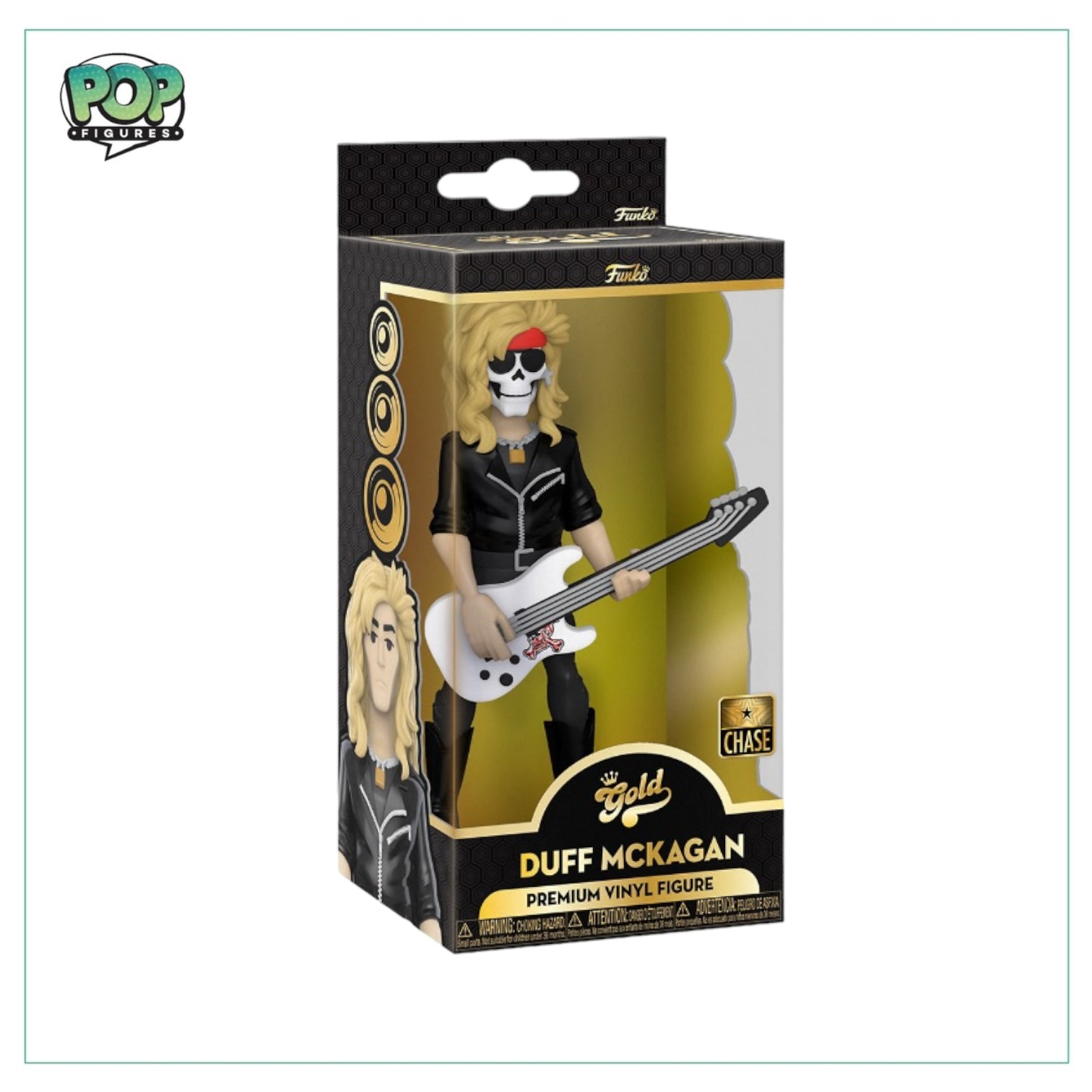 Duff Mckagan - Rocks - Funko Gold Premium Vinyl Figure - Chance of Chase