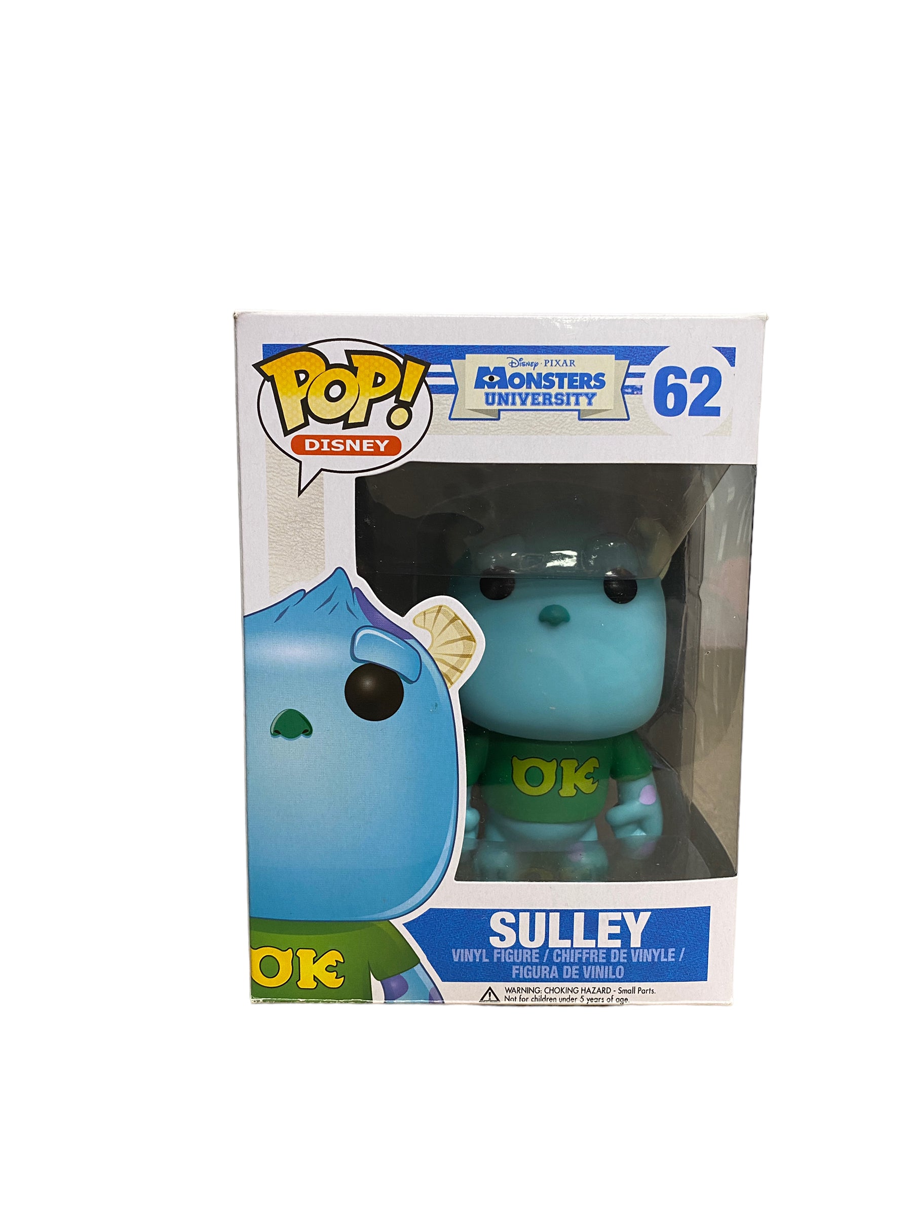 Sulley #62 Funko Pop! - Monsters University - 2013 Pop! - Condition 8.25/10