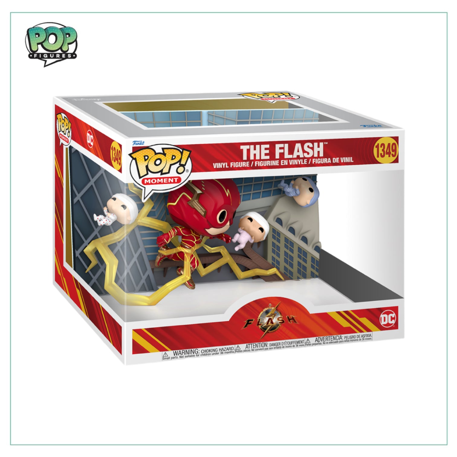 The Flash #1349 Funko Pop! - The Flash - Movie Moment