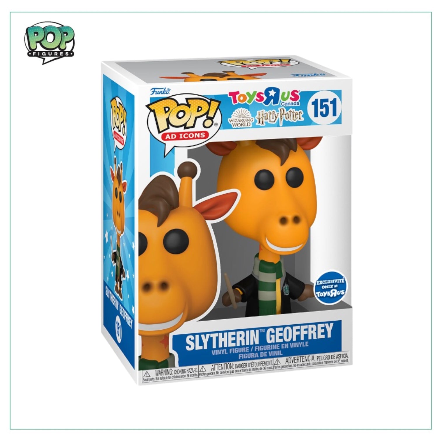 Slytherin Geoffrey #151 Funko Pop! - Toys R Us - Toys R Us Exclusive