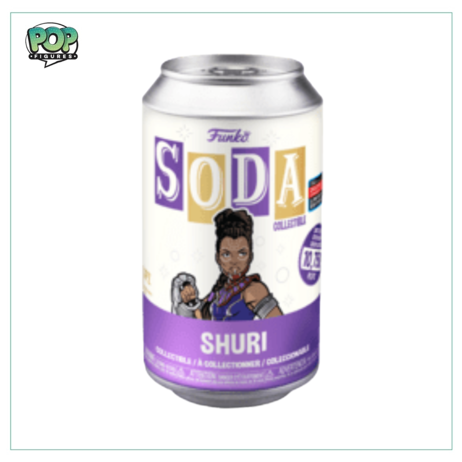 Shuri Funko Soda Vinyl Figure! Marvel - LE10750 Pcs - 2022 NYCC - Chance Of Chase