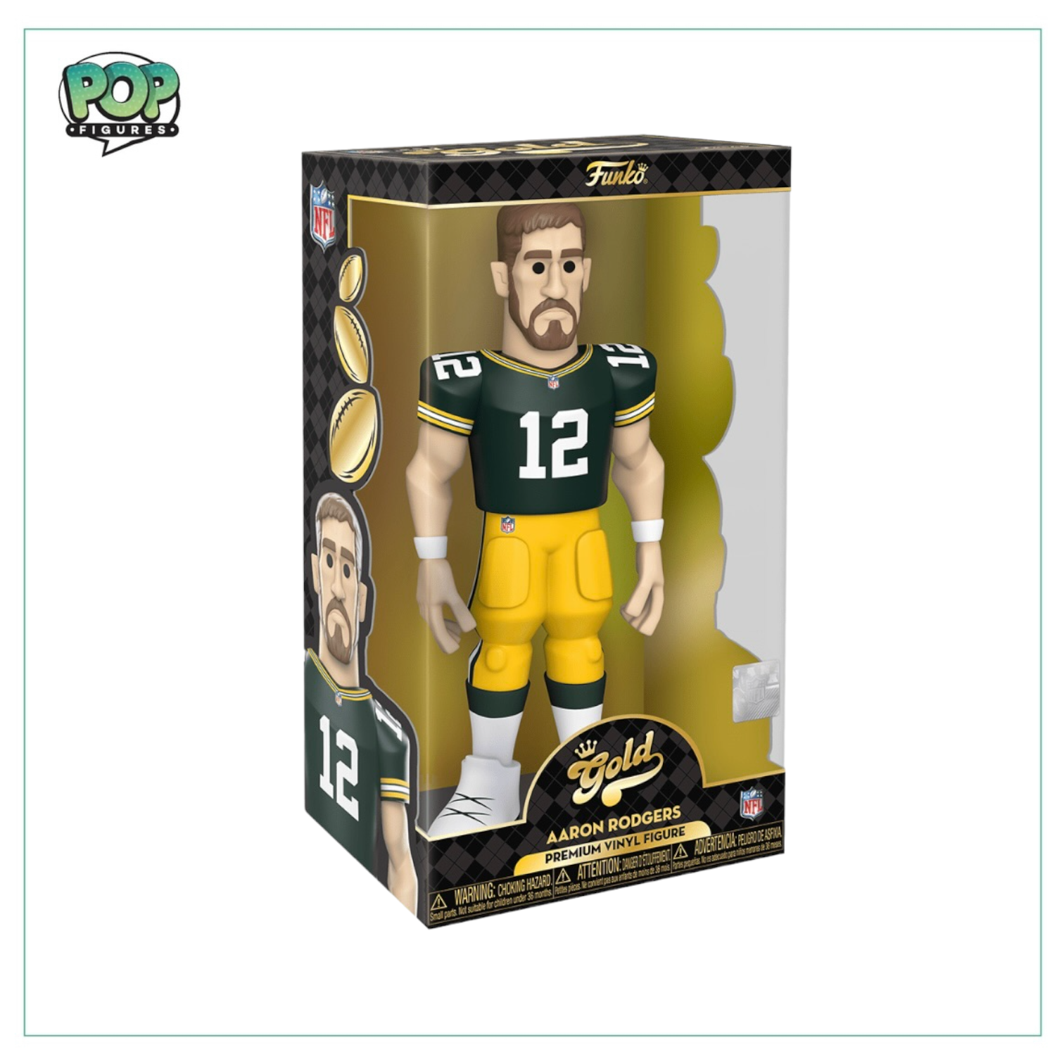 Aaron Rodgers 12" Funko Gold Vinyl! - NFL