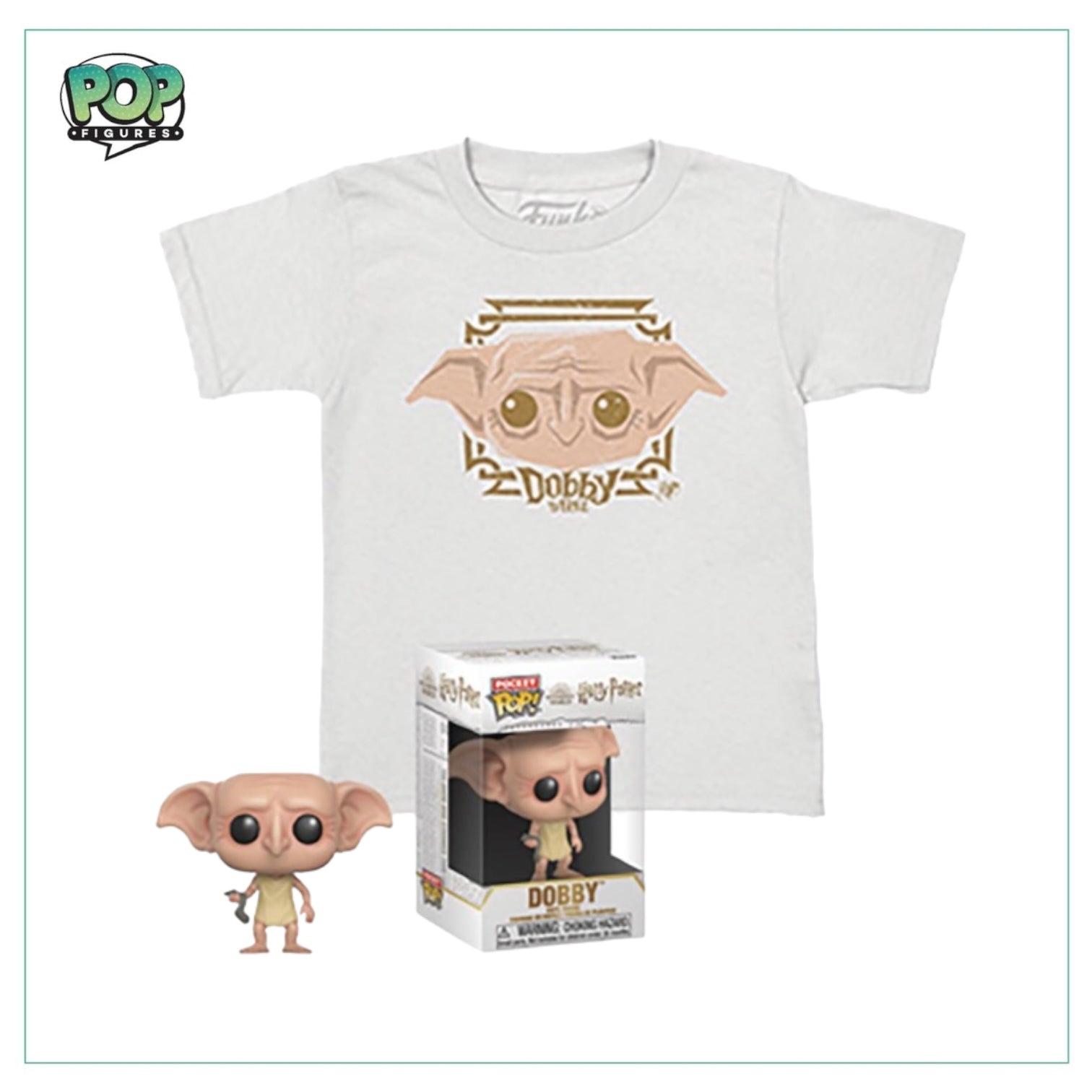 Pocket POP! & Tee - Dobby - Harry Potter