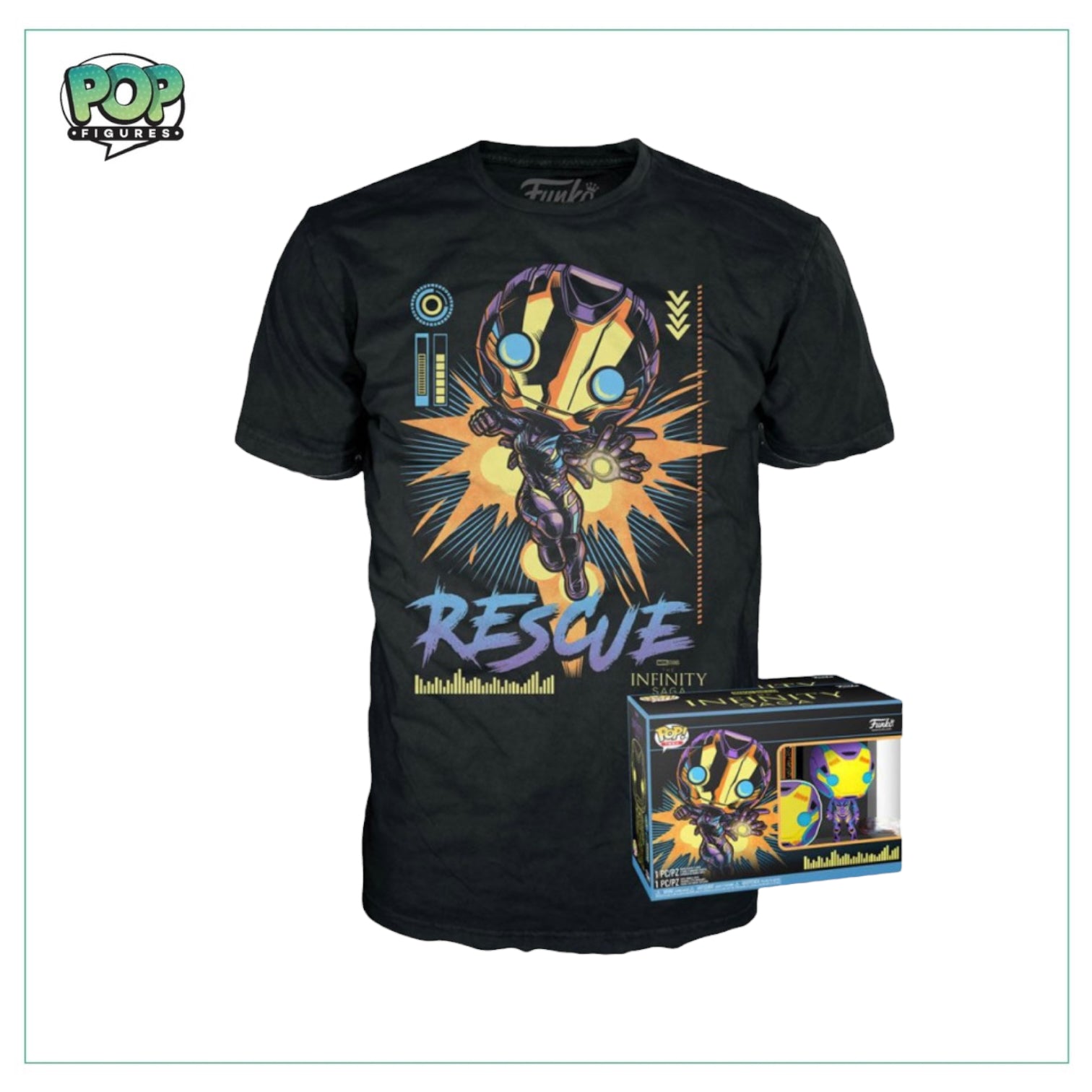 POP & Tee! - Rescue - The Infinity Saga - Marvel