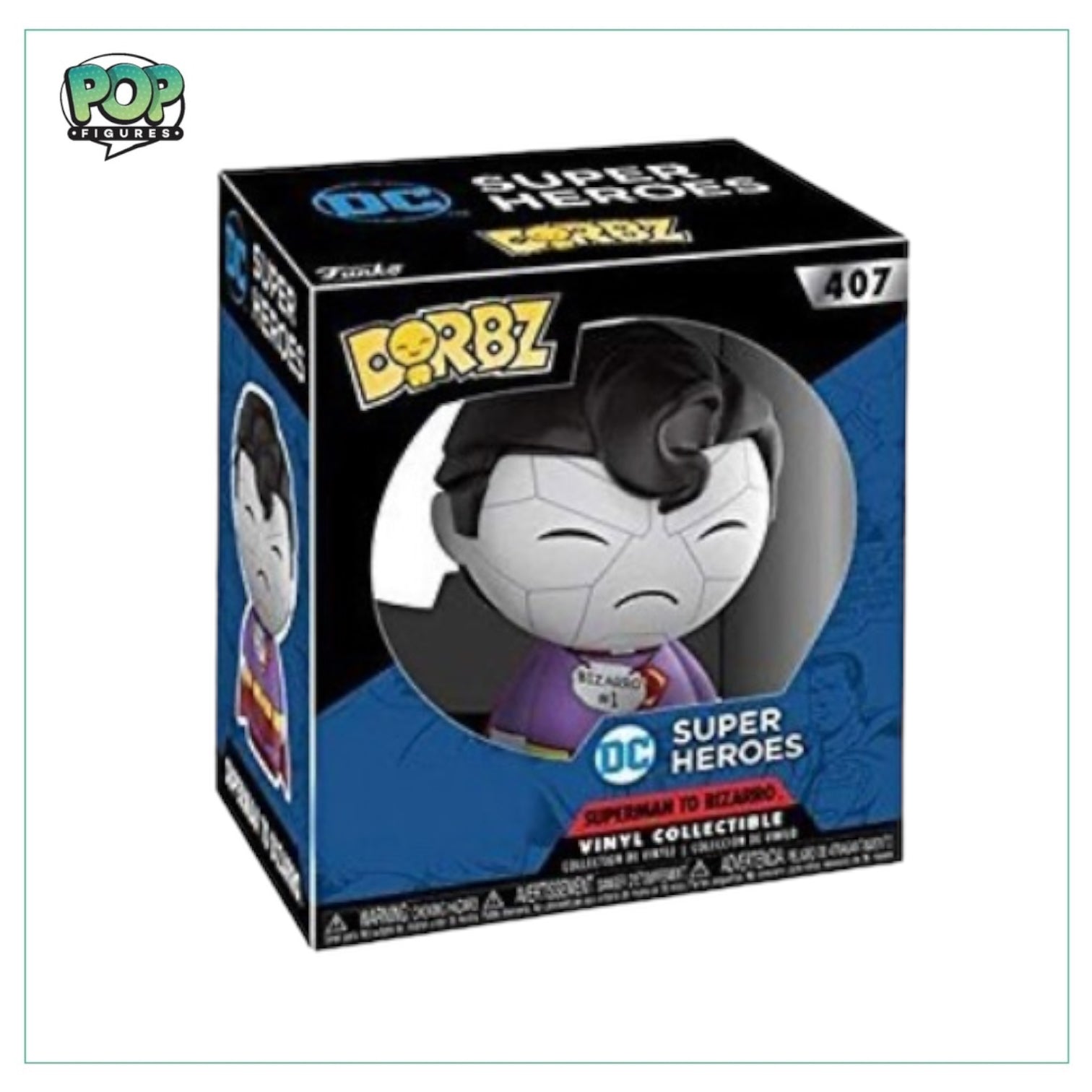 Superman to Bizarro #407 Funko Dorbz! - DC - Exclusive