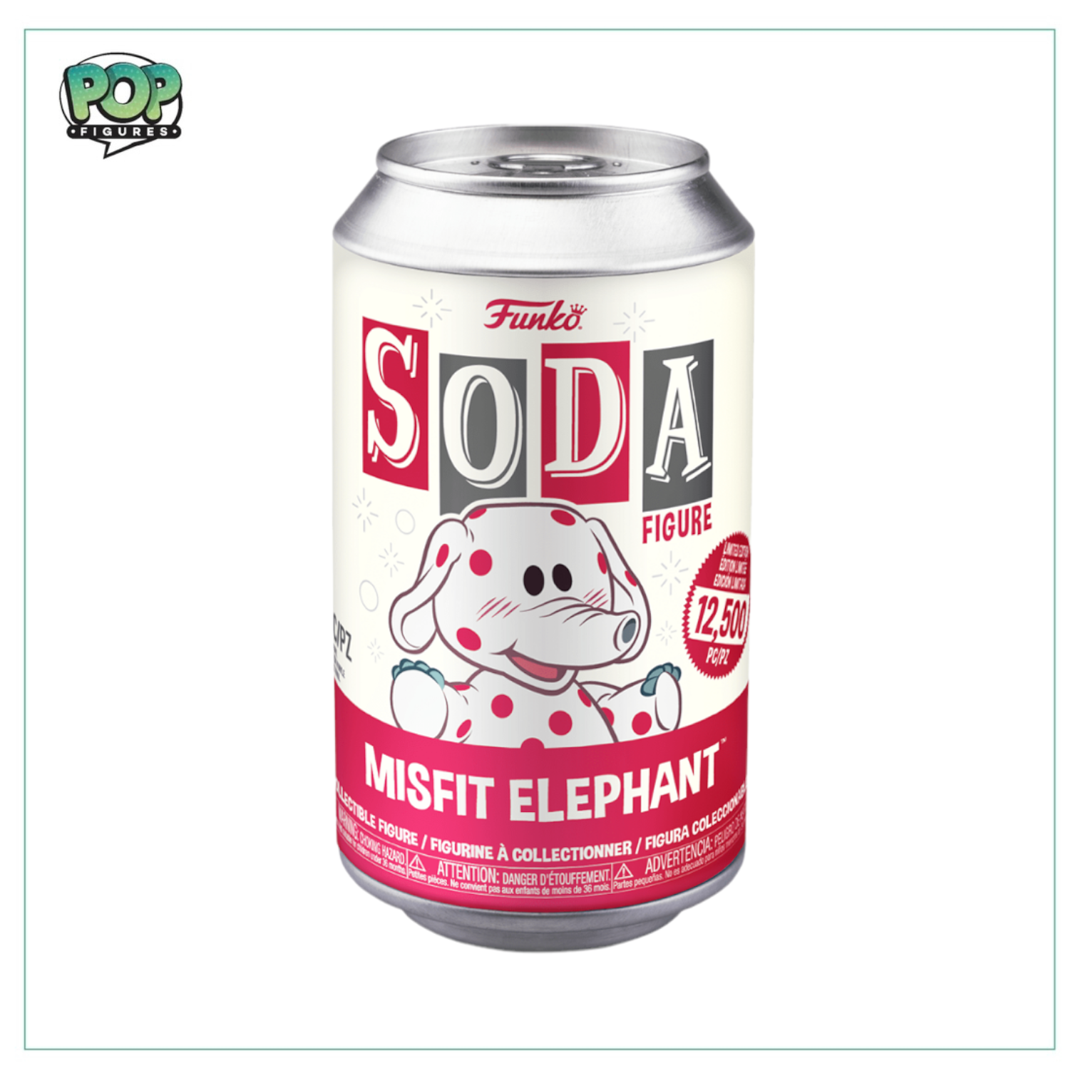 Misfit Elephant Funko Soda Vinyl Figure! - Movie - LE12500 Pcs - Chance Of Chase