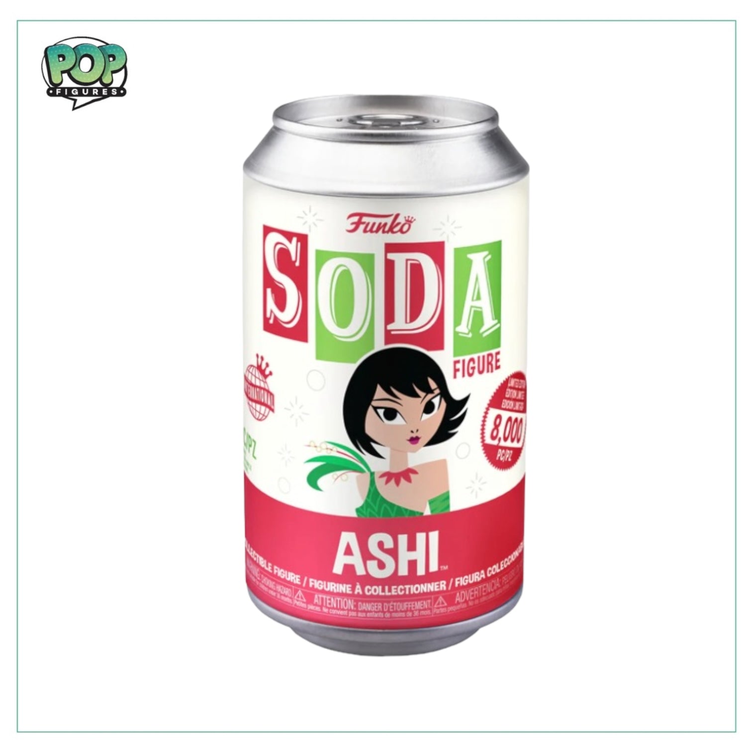 Ashi Funko Soda Vinyl Figure! - Samurai Jack - International - LE8000 Pcs - Chance Of Chase