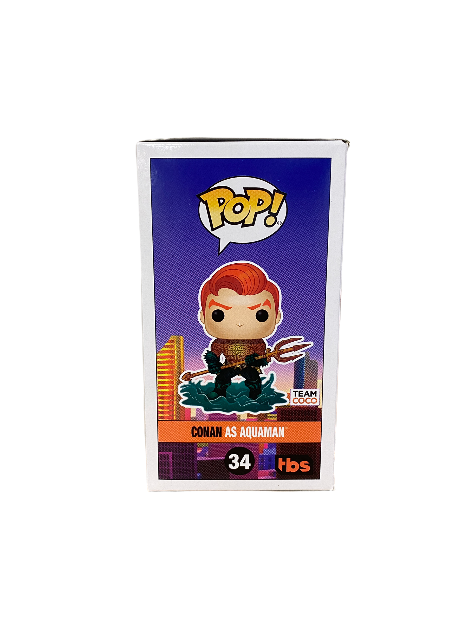 Conan as Aquaman #34 Funko Pop! - Conan - SDCC 2020 Team Coco Exclusive LE500 Pcs - Condition 8.5/10