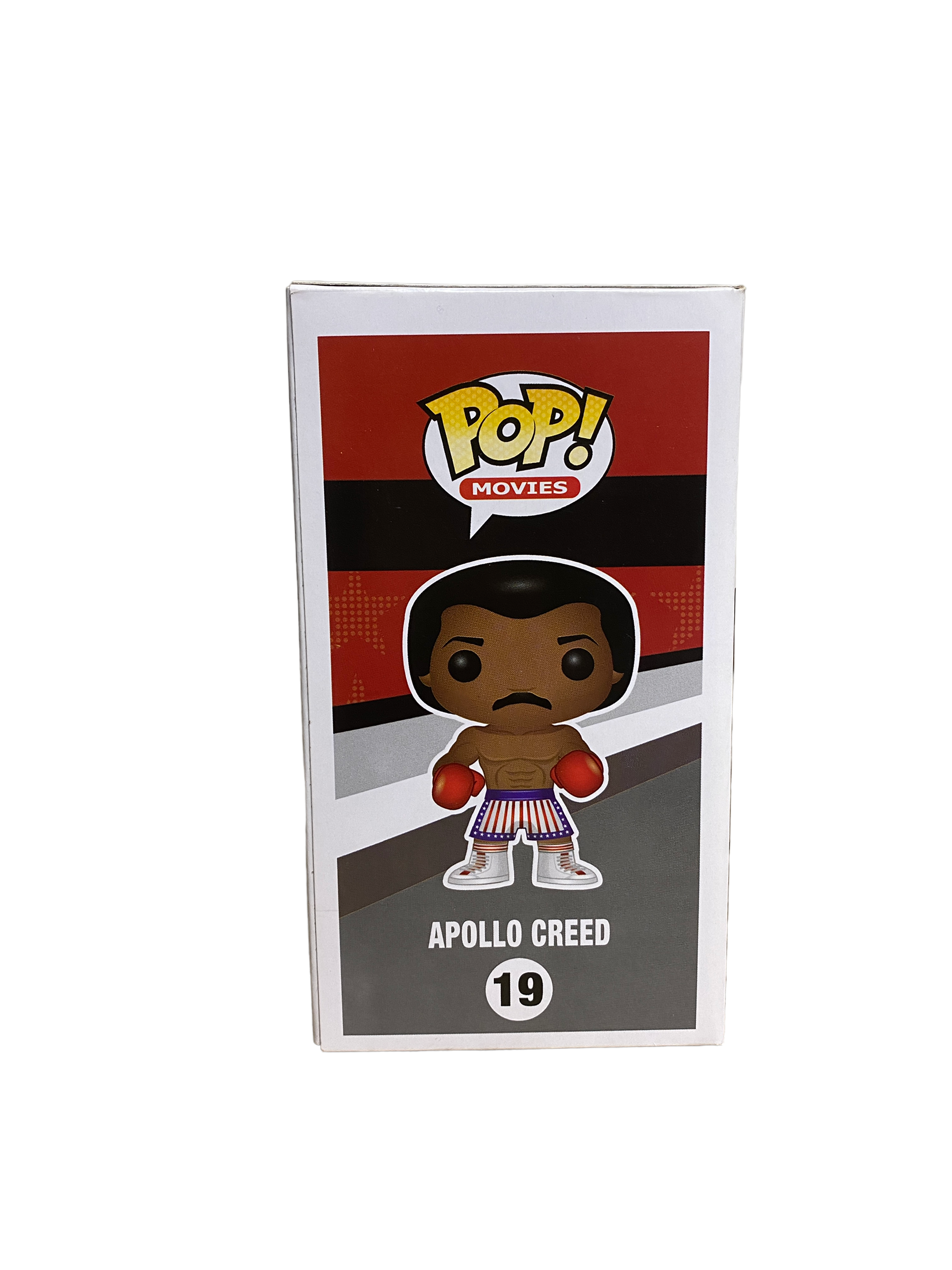 Carl Weathers Signed Apollo Creed #19 Funko Pop! - Rocky - 2012 Pop! - Condition 8.5/10 - Beckett Authenticated
