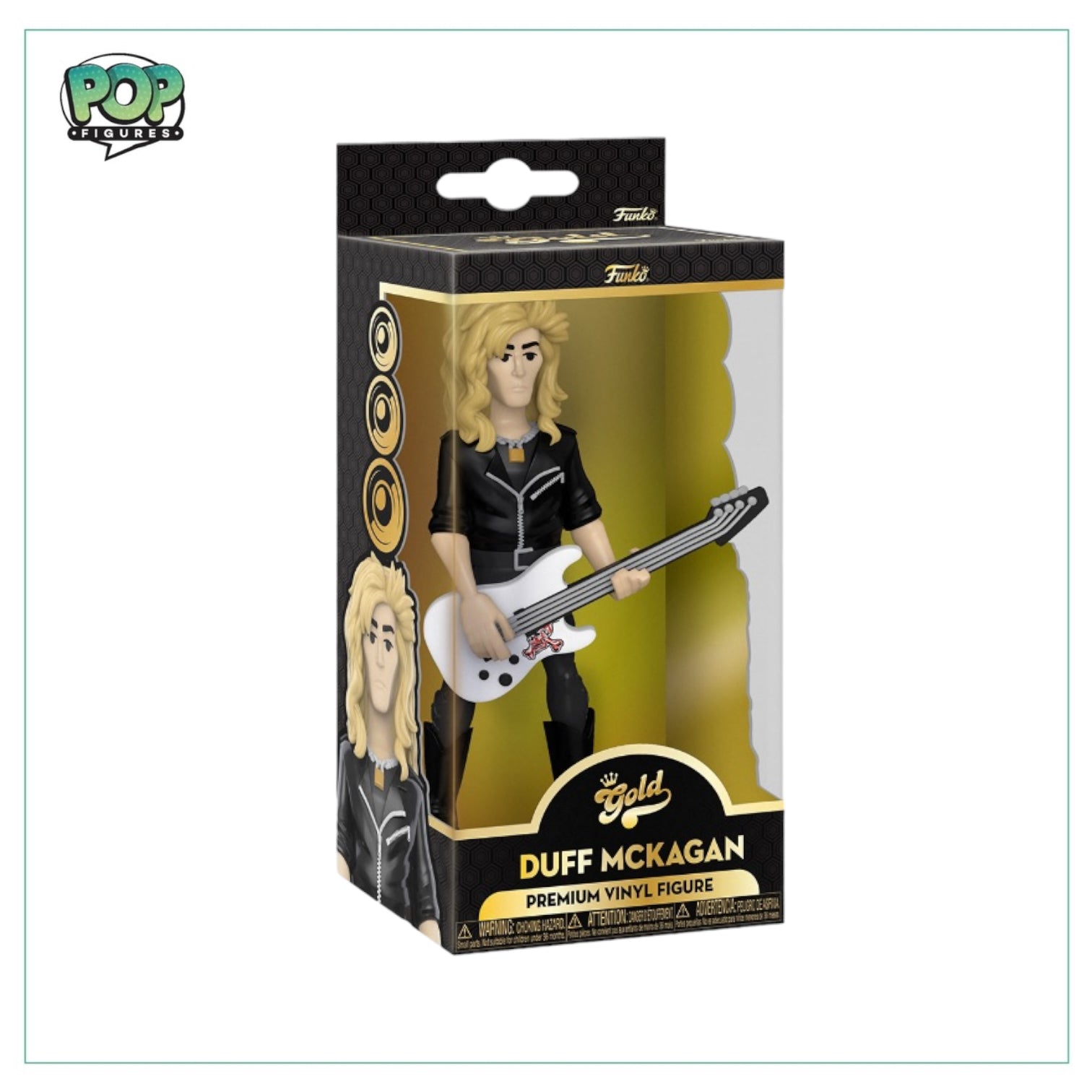 Duff Mckagan - Rocks - Funko Gold Premium Vinyl Figure - Chance of Chase