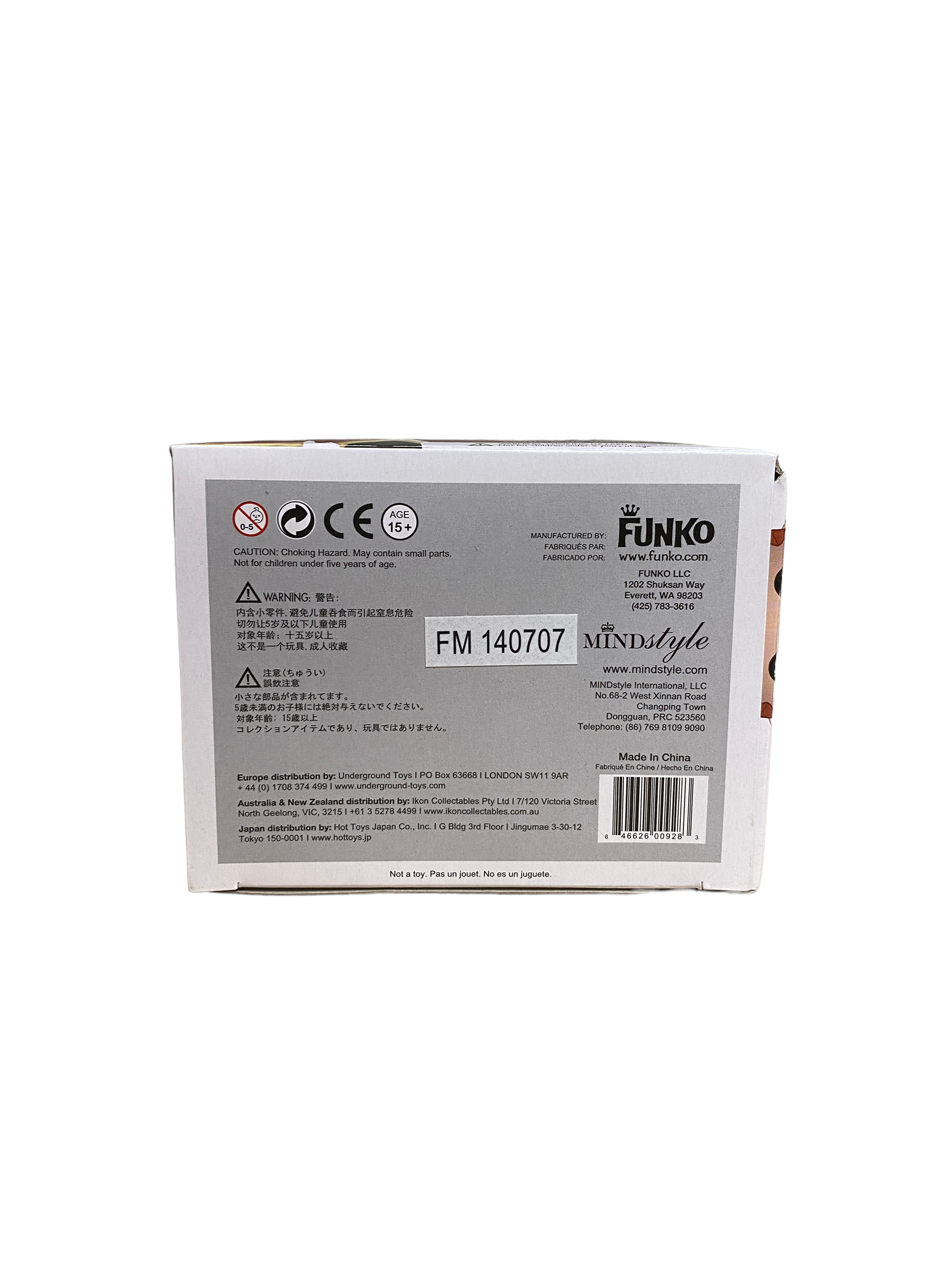 Monkey King #01 Funko Pop! - Monkey King - Mindstyle Exclusive - Condition 8.75/10