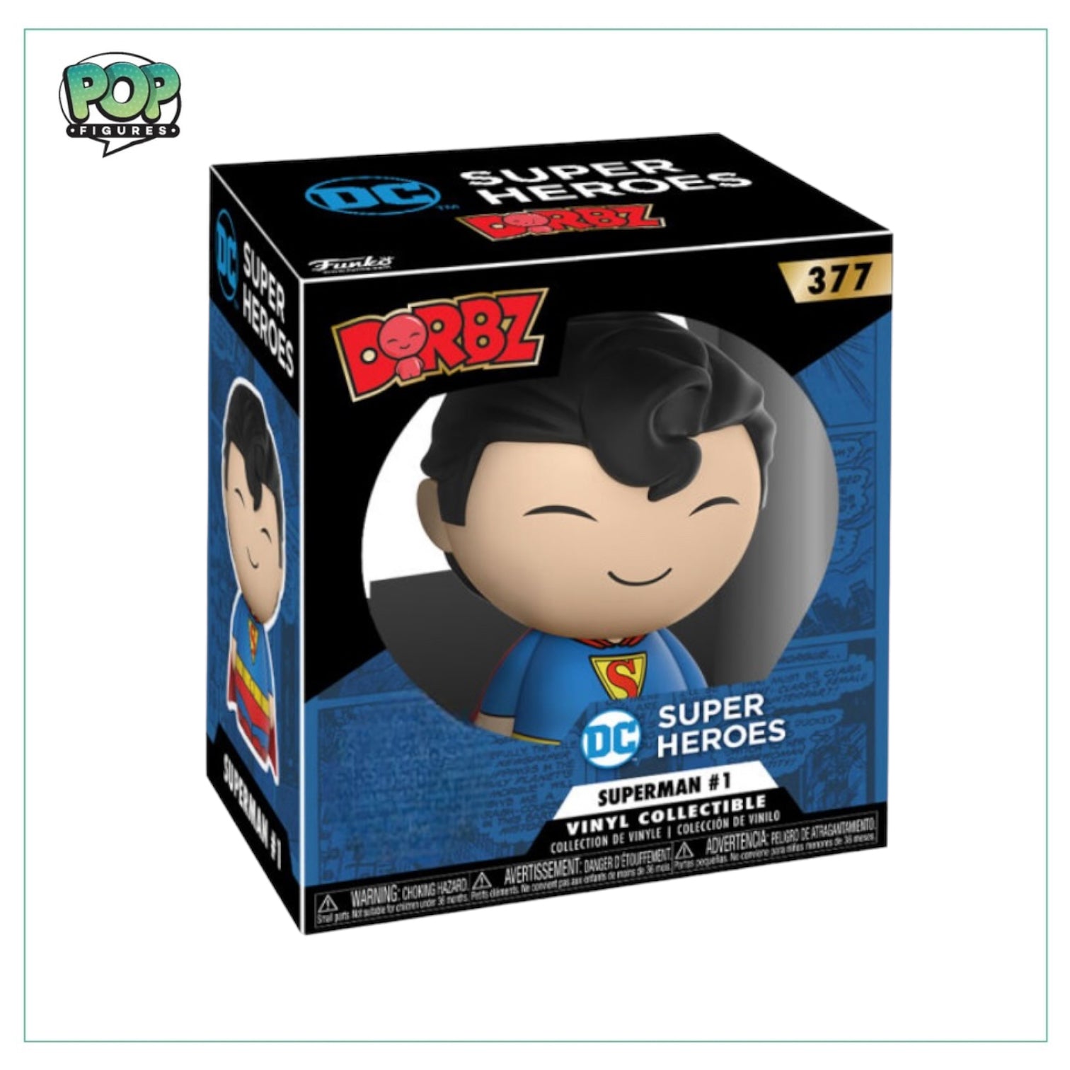 Superman #1 #377 Funko Dorbz! - DC Comics - Exclusive