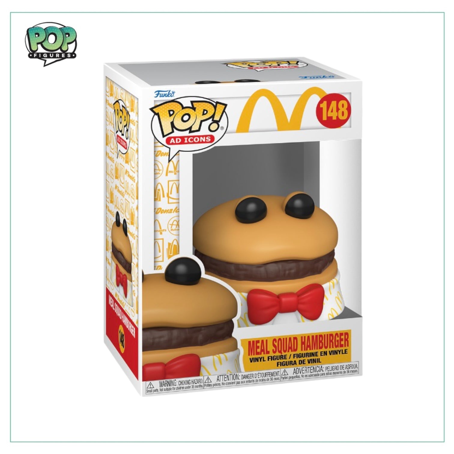 Meal Squad Hamburger #148 Funko Pop! - Ad Icons