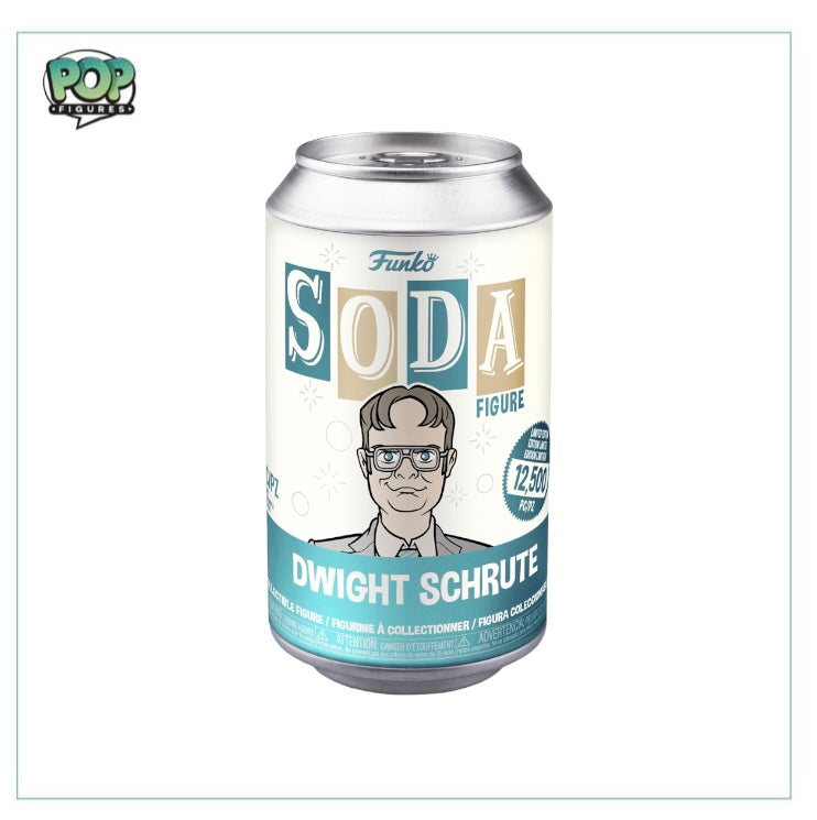 Dwight Schrute Funko Soda Vinyl Figure! - The Office - LE12500 Pcs USA - Chance of Chase