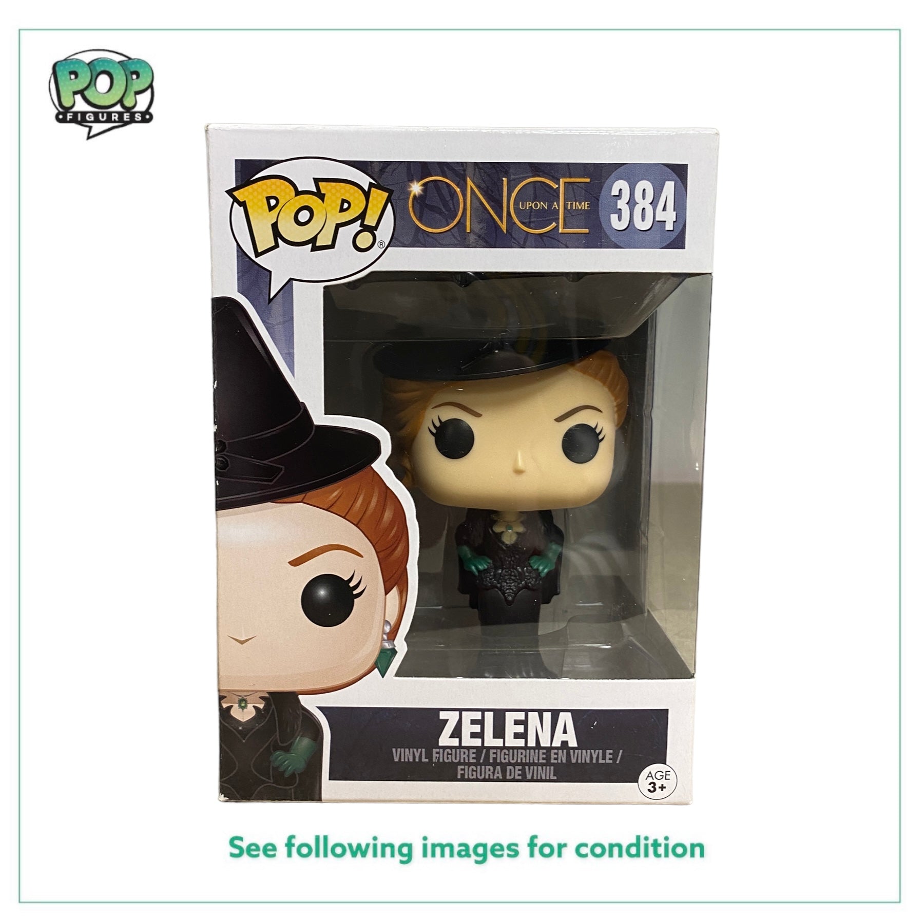 Zelena #384 Funko Pop! - Once Upon A Time - 2016 Pop! - Condition 8.5/10