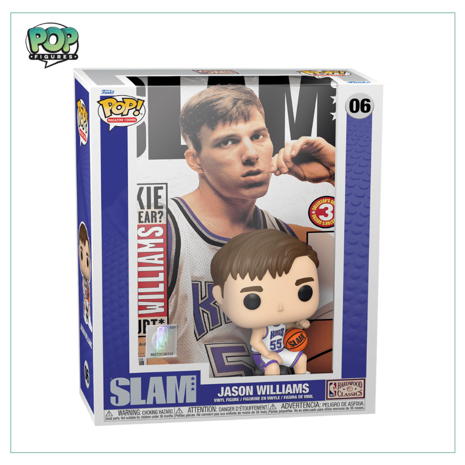 Jason Williams #06 Funko Album! NBA - Magazine Cover