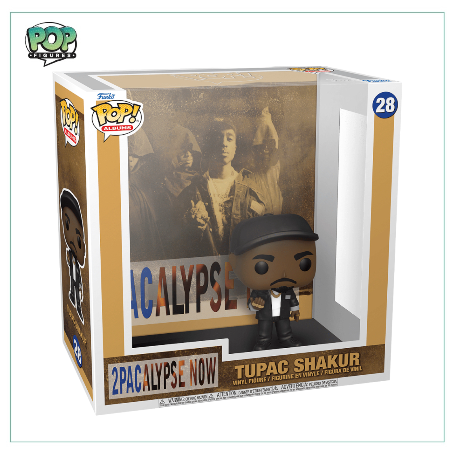 Tupac Shakur #28 Funko Album! 2Pacalypse Now