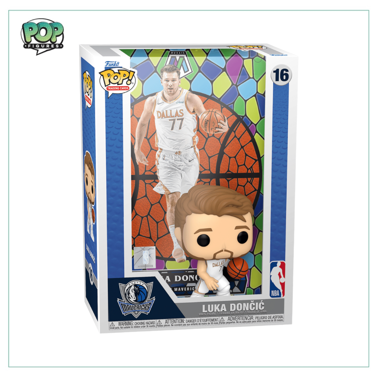 Luka Doncic #16 Trading Cards Funko POP! Cover