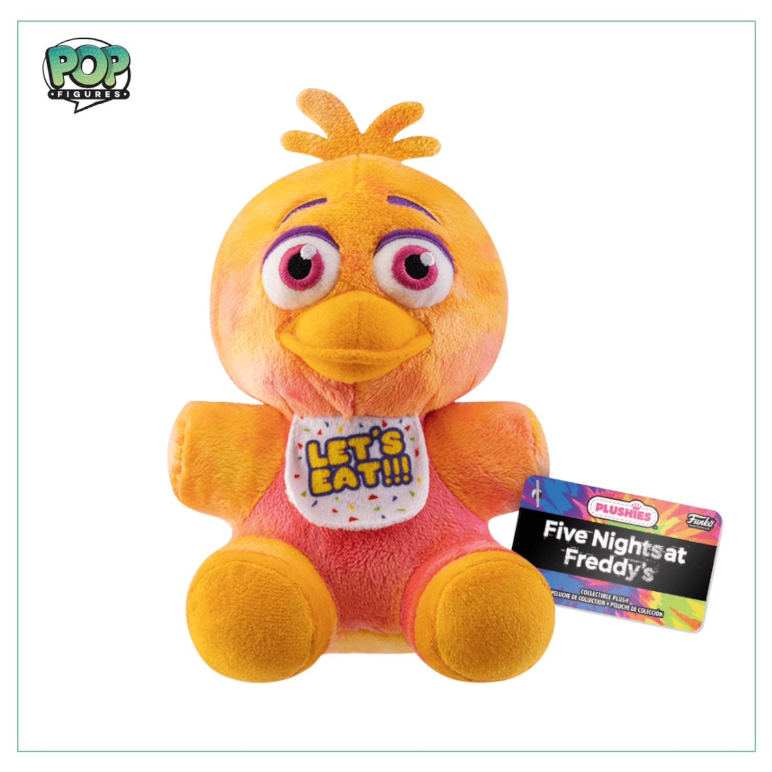 Chica TieDye Funko Plush! Five Nights At Freddy's