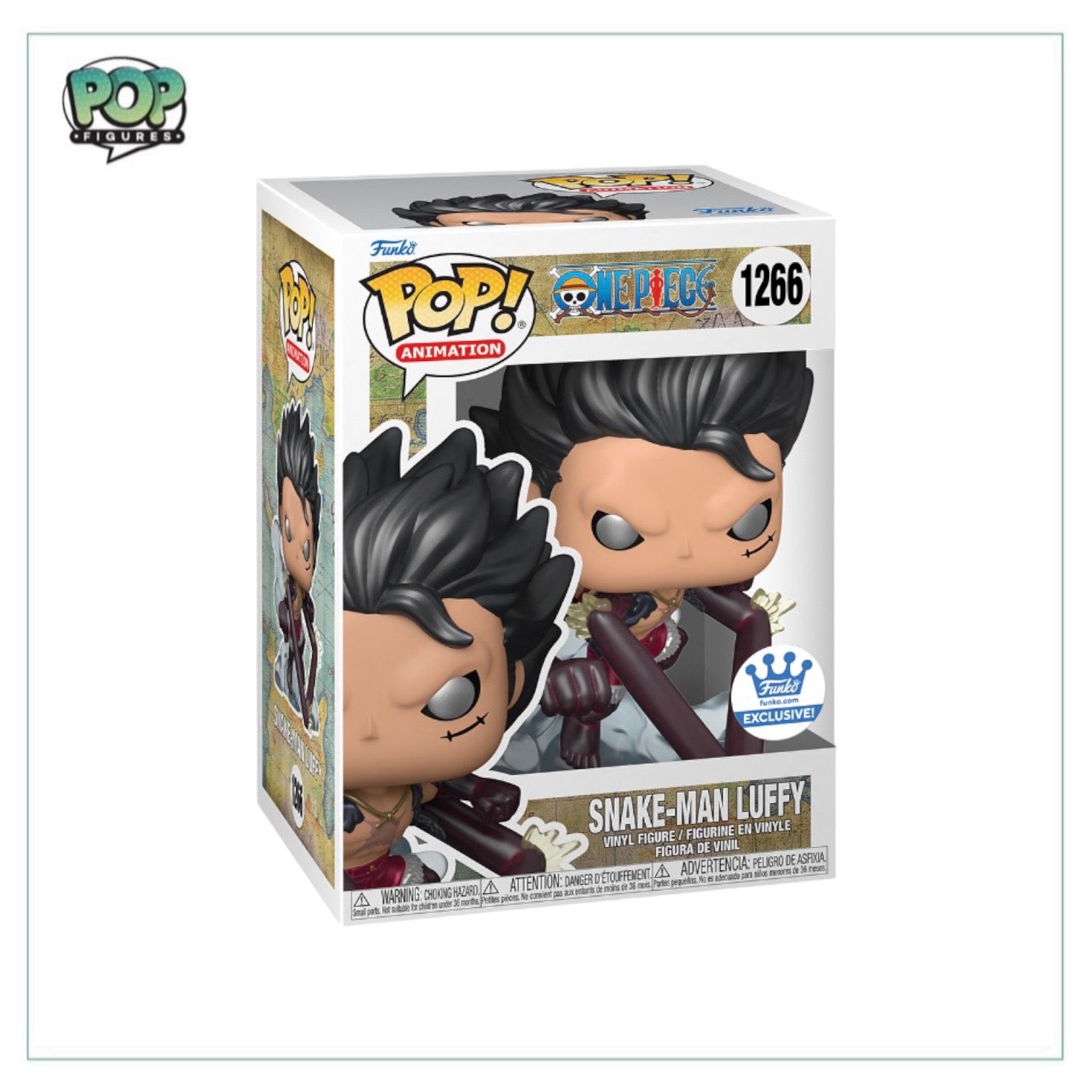 Snake-Man #1266 (Metallic) Funko Pop! - One Piece - Funko Shop Europe Exclusive