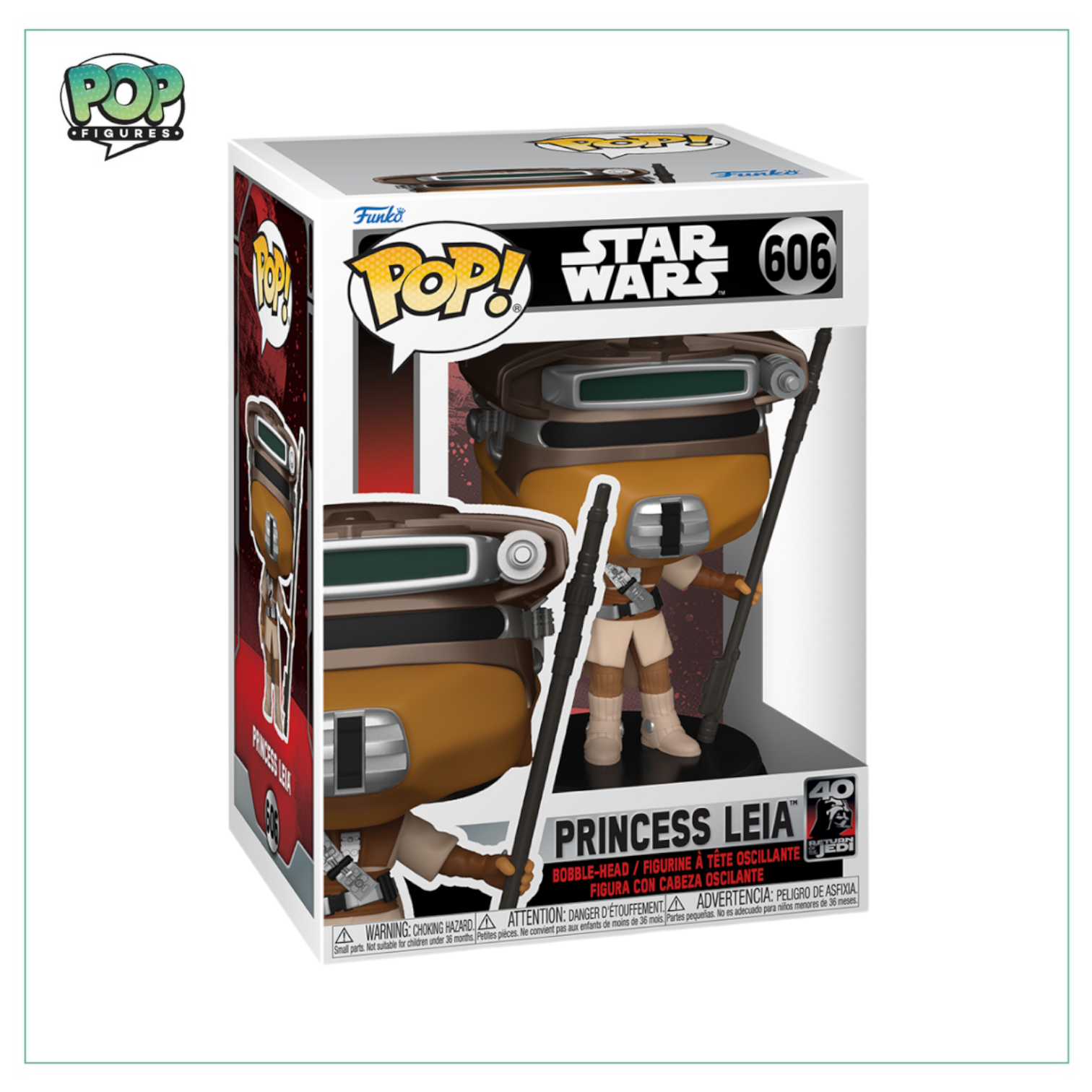 Princess Leia #606 Funko Pop! Star Wars - Return of the Jedi 40th