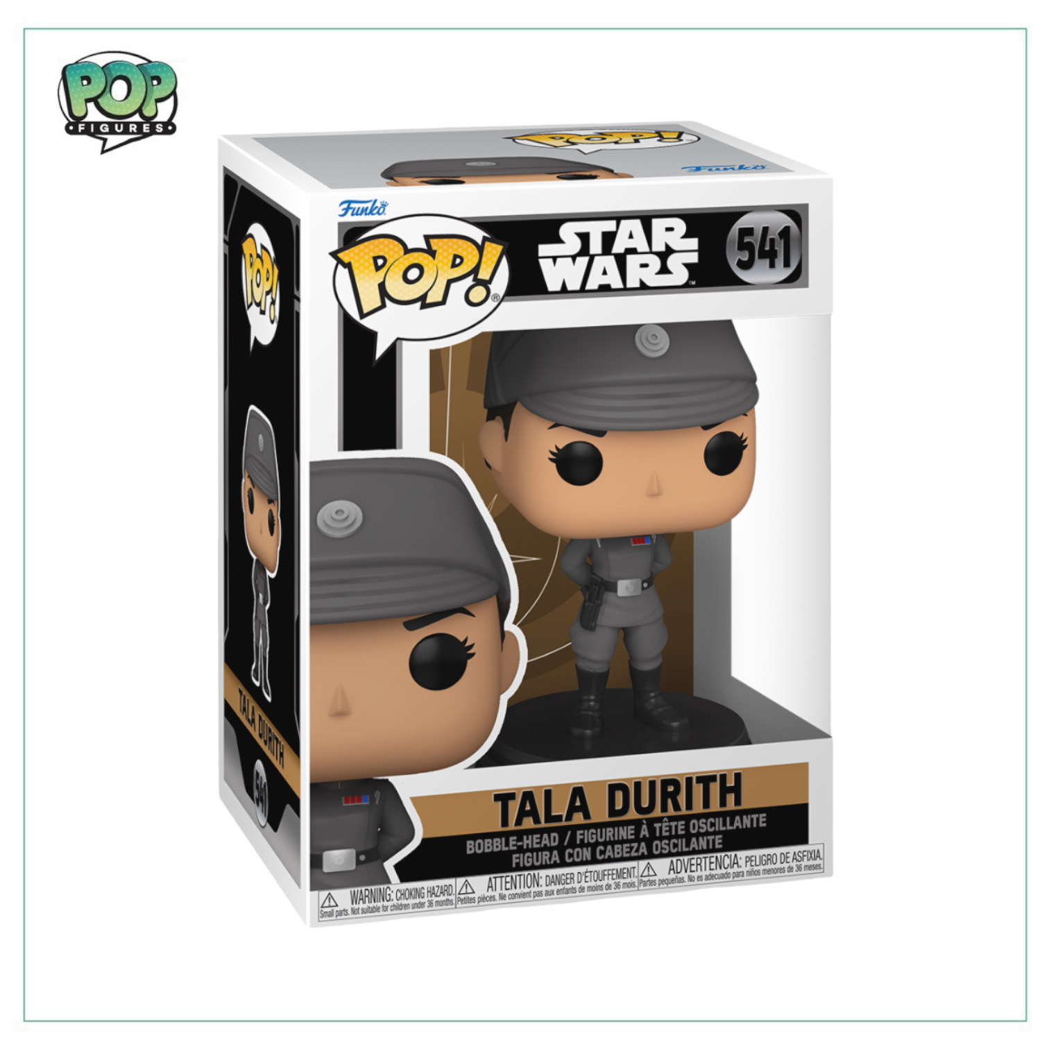 Conquer the galaxy with Tala Durith #541 Funko Pop! Star Wars. This fearless figure is ready to join your collection and lead you on daring adventures. Boldly go where no fan has gone before with Tala Durith!