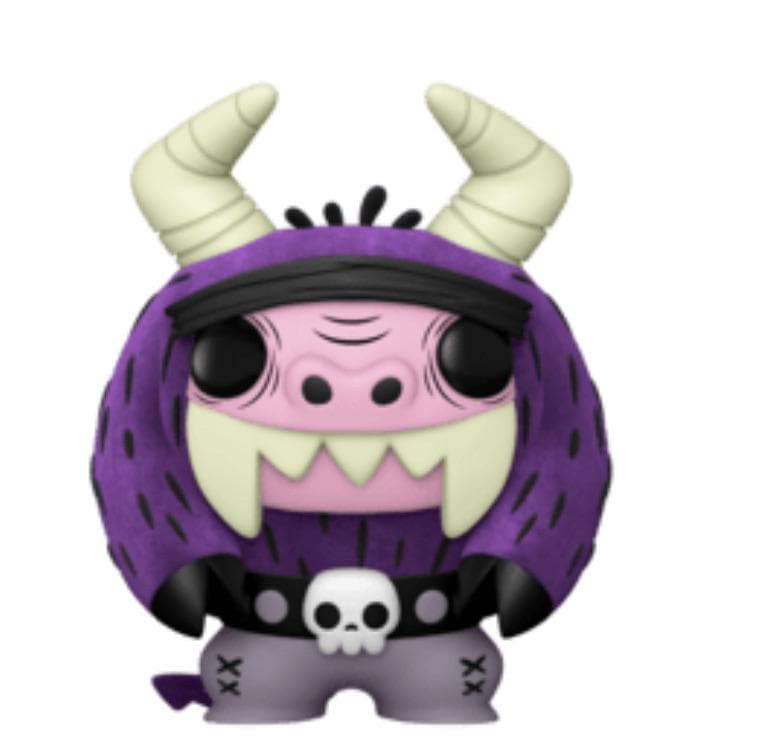 Animation - FUNKO FOSTER'S HOME FOR IMAGINARY FRIENDS POP! ANIMATION EDUARDO (FLOCKED) VINYL FIGURE HOT TOPIC EXCLUSIVE - Pop Figures