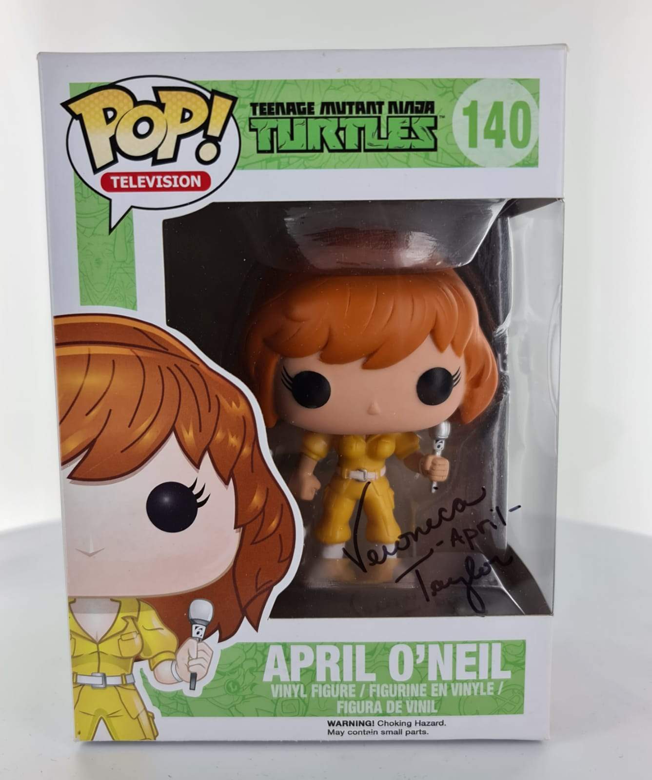 April O'Neil Signed Funko Pop Vinyl - Pop Figures | Funko | Pop Funko | Funko Pop