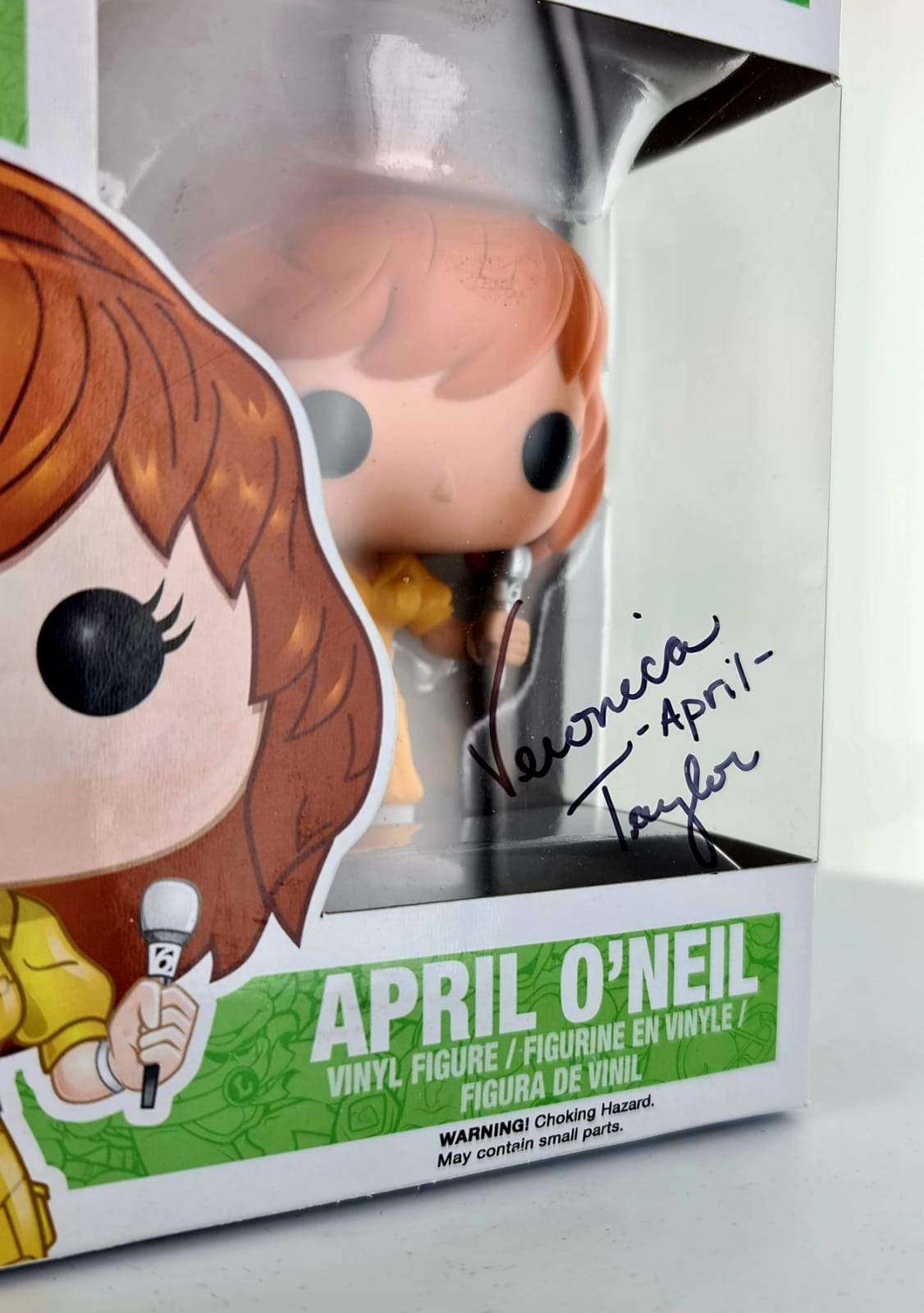 April O'Neil Signed Funko Pop Vinyl - Pop Figures | Funko | Pop Funko | Funko Pop