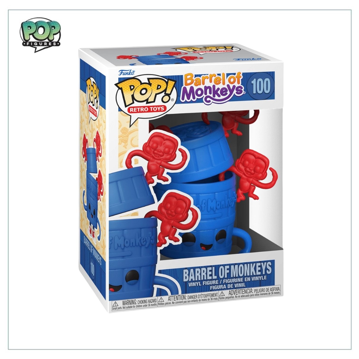 Barrel of Monkeys #100 Funko Pop! Barrel of Monkeys - PREORDER - Pop Figures | Funko | Pop Funko | Funko Pop