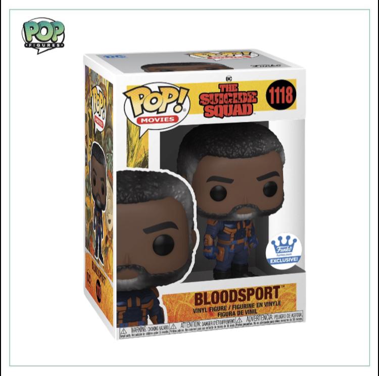 Bloodsport #1118 Funko Pop! - The Suicide Squad - Funko Shop Exclusive - Pop Figures | Funko | Pop Funko | Funko Pop