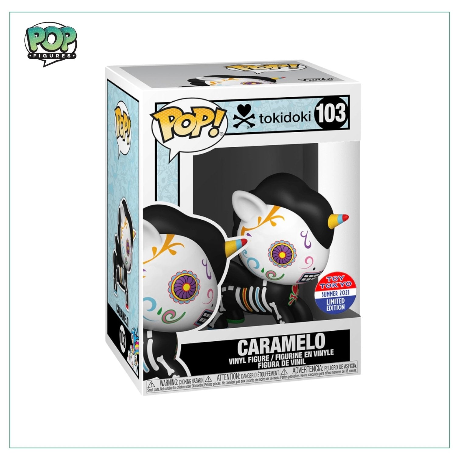 Caramelo #103 Funko Pop! Tokidoki - 2021 Virtual Funkon (Toy Tokyo) - PREORDER - Pop Figures | Funko | Pop Funko | Funko Pop