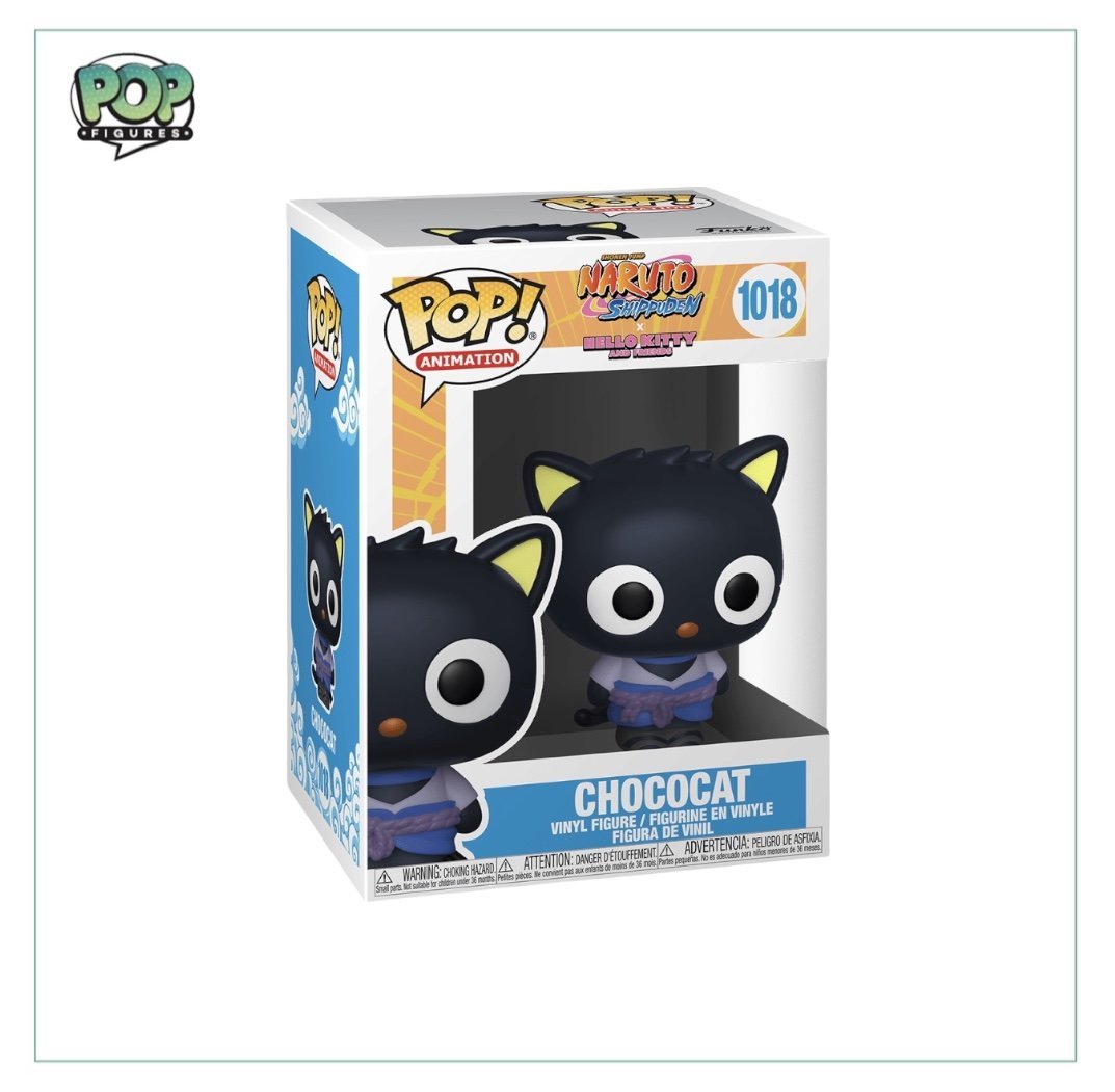 Chococat #1018 Funko Pop! Naruto Shippuden x Hello Kitty and Friends - PRE ORDER - Pop Figures | Funko | Pop Funko | Funko Pop
