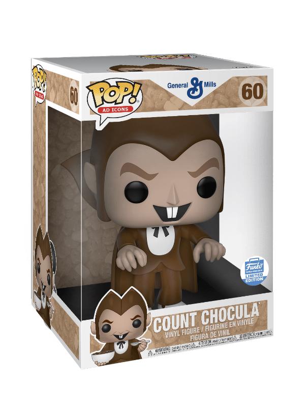 Count Chocula #60 10” Deluxe Funko Pop! Ad Icons General Mills, Funko Limited Edition - Pop Figures | Funko | Pop Funko | Funko Pop