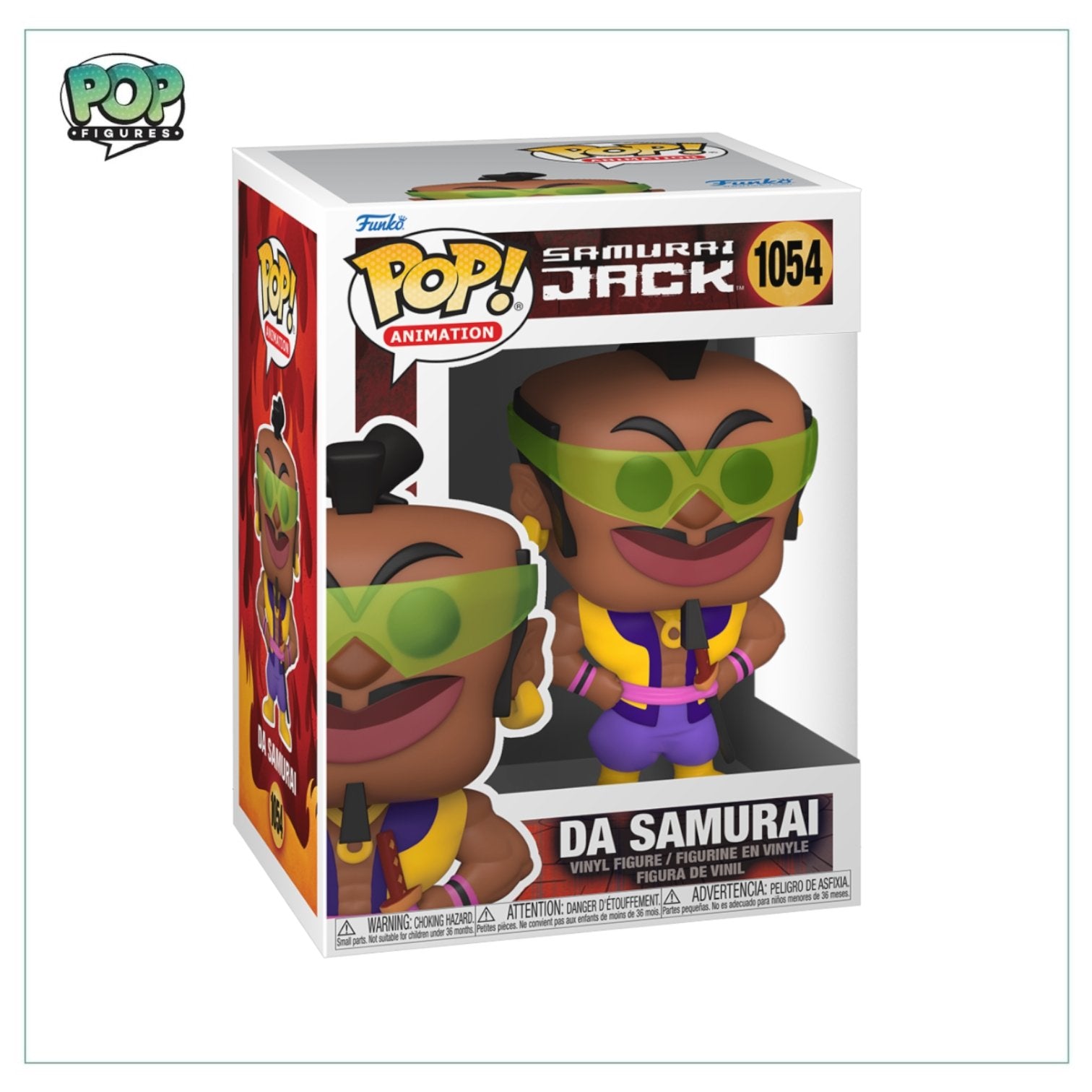 Da Samurai #1054 Funko Pop! Samurai Jack - PREORDER - Pop Figures | Funko | Pop Funko | Funko Pop
