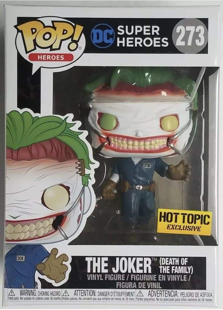 The Joker (Death Of The Family) #273 Funko Pop! DC Super Heroes, Hot T